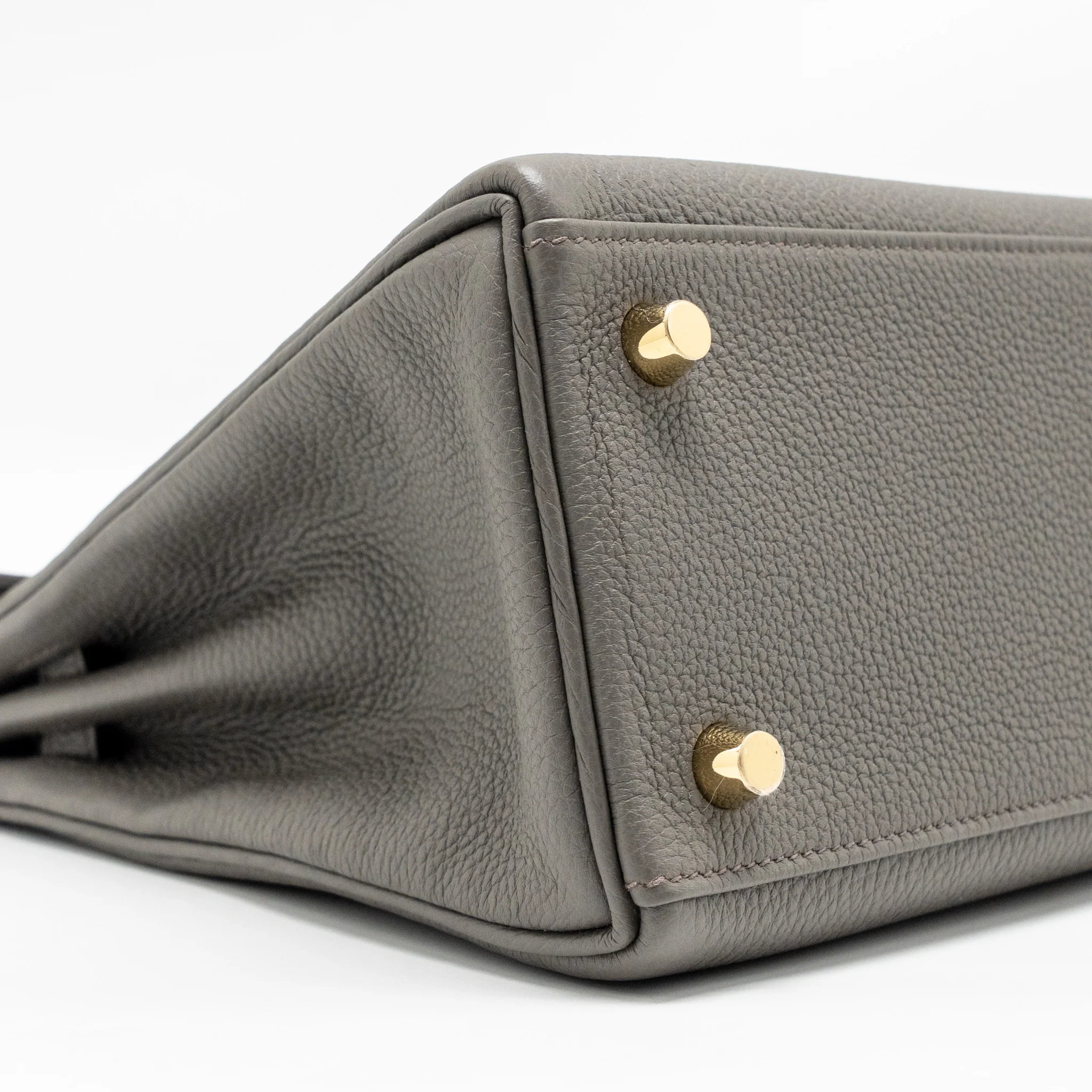 Hermes kelly 25 togo gris etain GHW stamp Z - Image 6