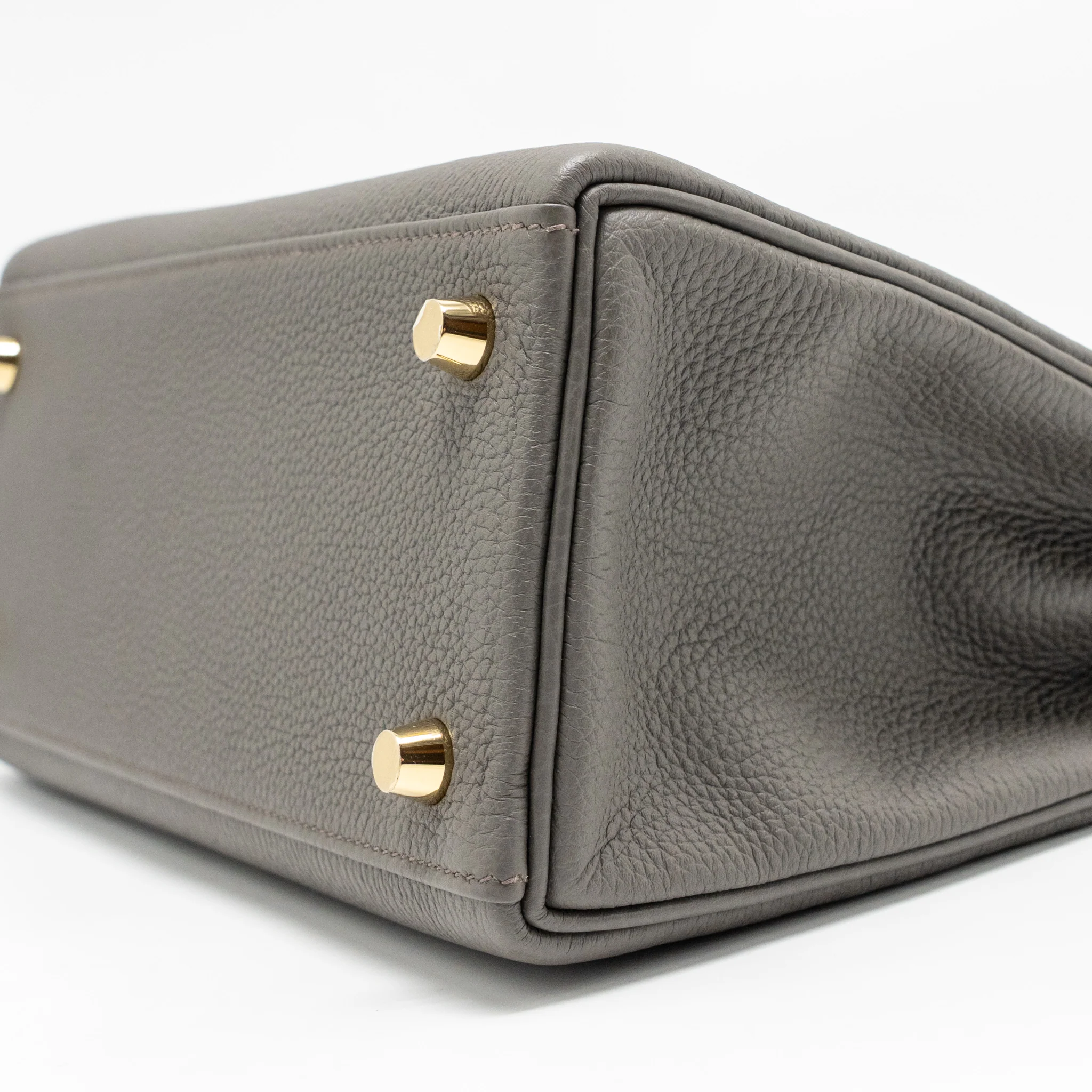 Hermes kelly 25 togo gris etain GHW stamp Z - Image 7