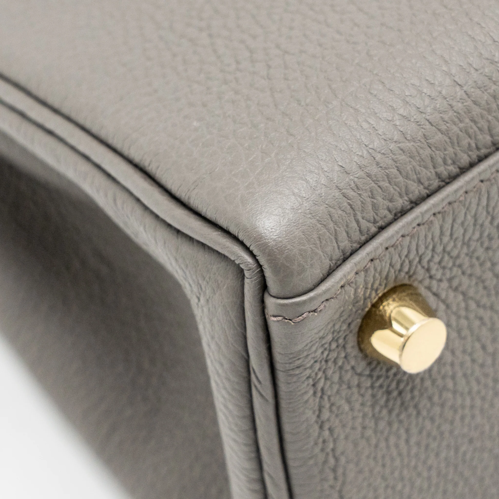 Hermes kelly 25 togo gris etain GHW stamp Z - Image 8