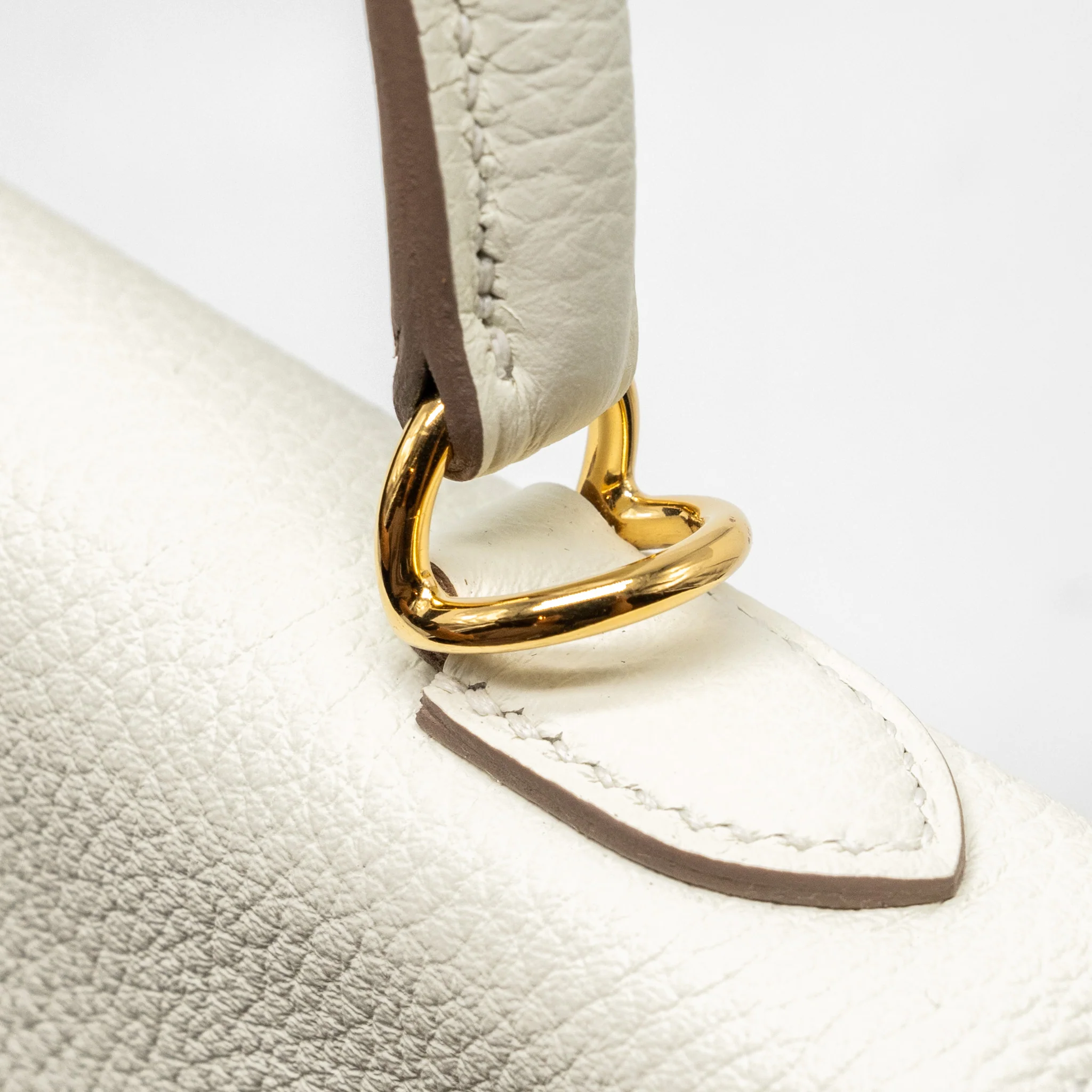 Hermes Kelly25 Togo Mushroom GHW stamp B - Image 11
