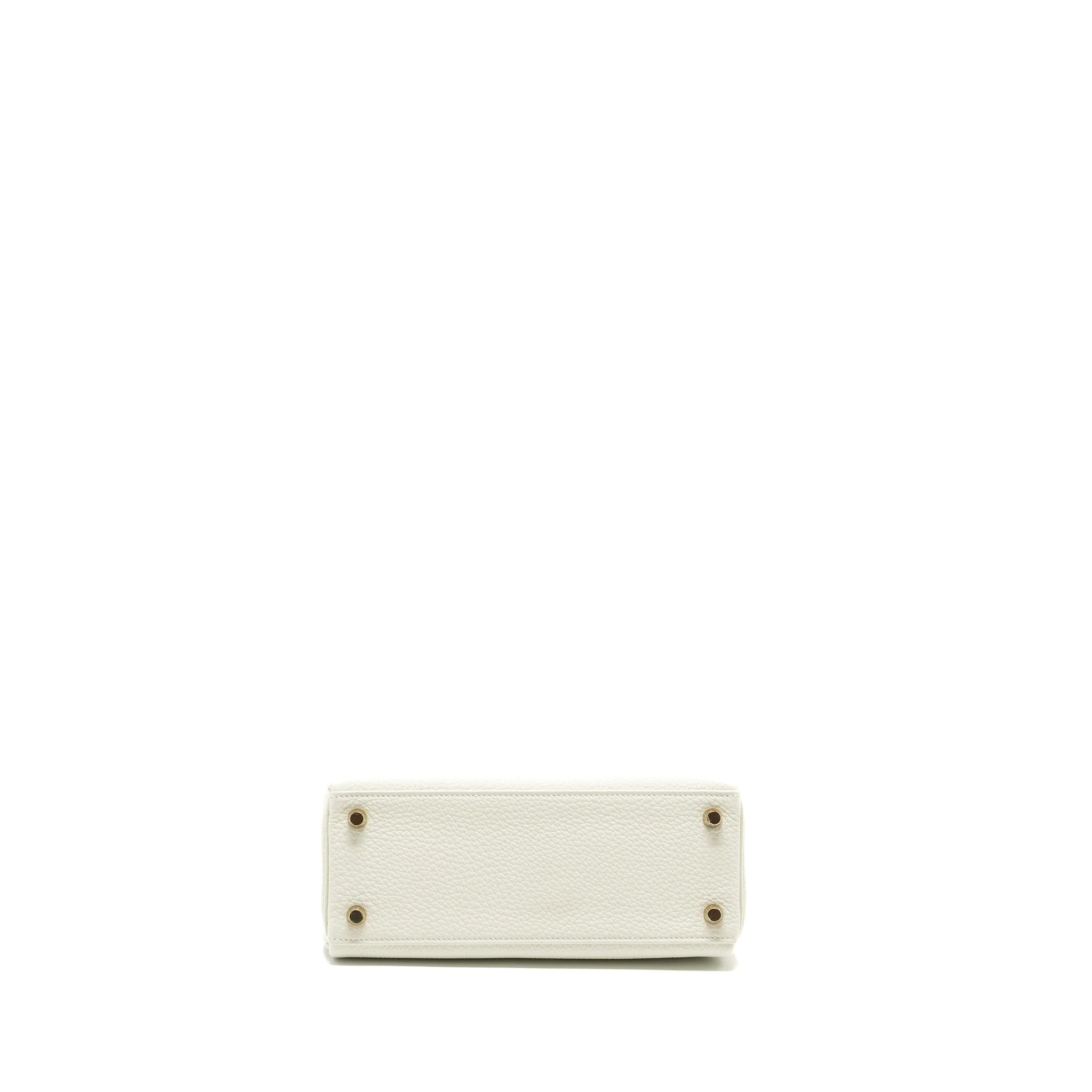 Hermes Kelly25 Togo Mushroom GHW stamp B - Image 6