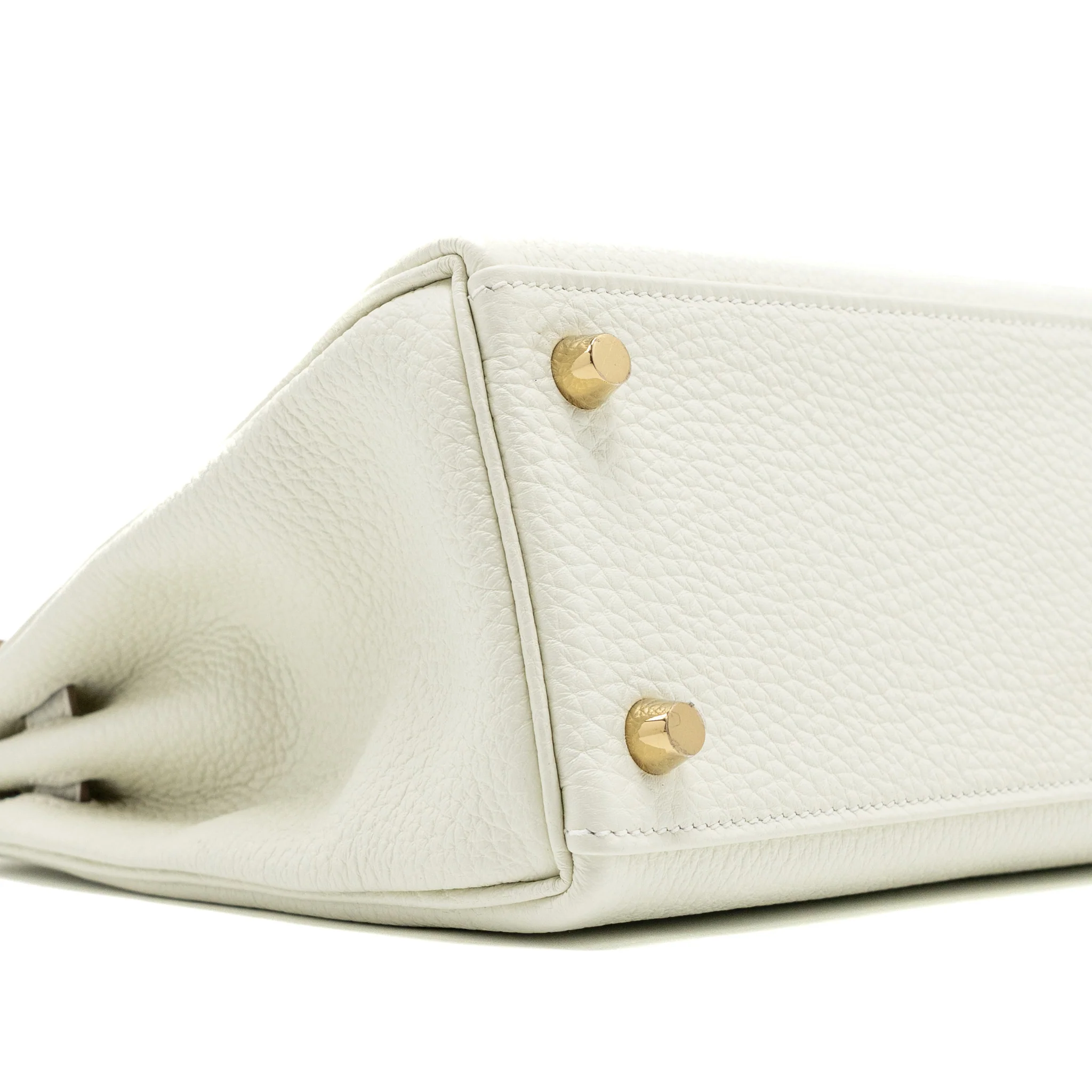Hermes Kelly25 Togo Mushroom GHW stamp B - Image 7