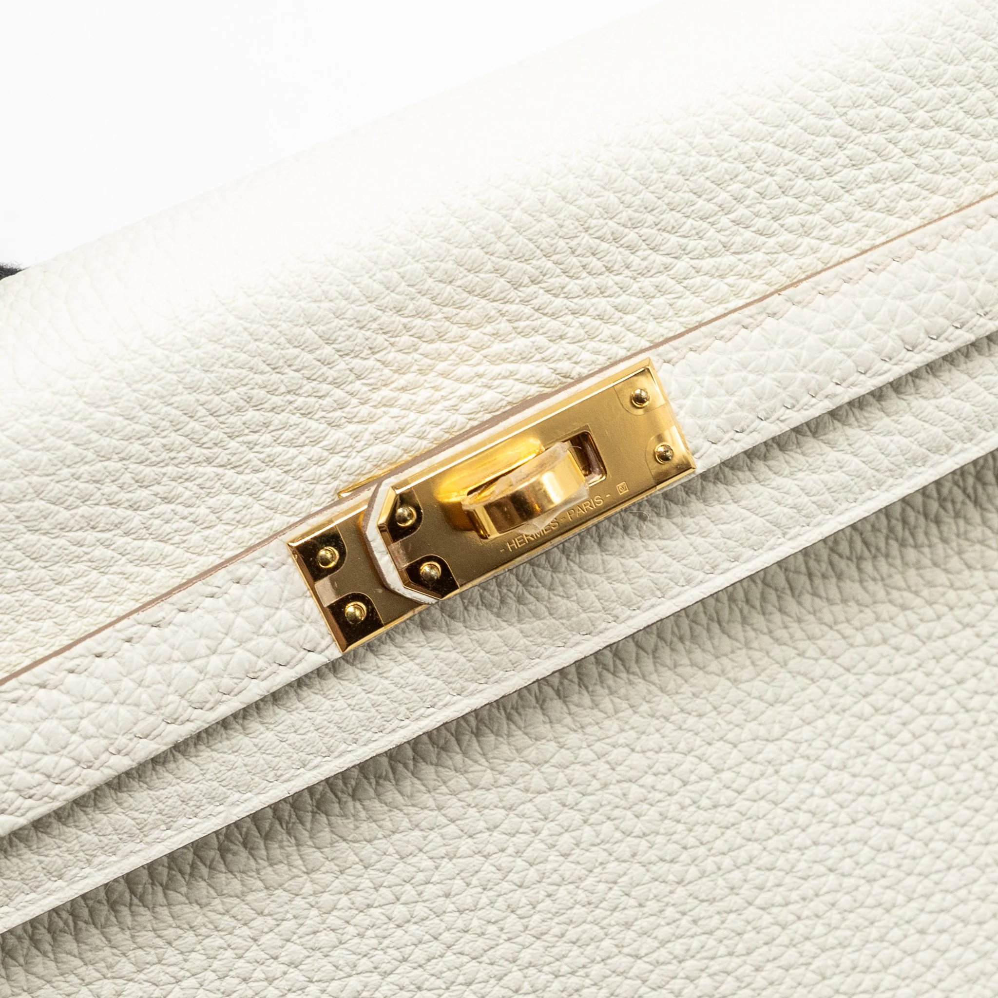 Hermes Kelly25 Togo Mushroom GHW stamp B - Image 9