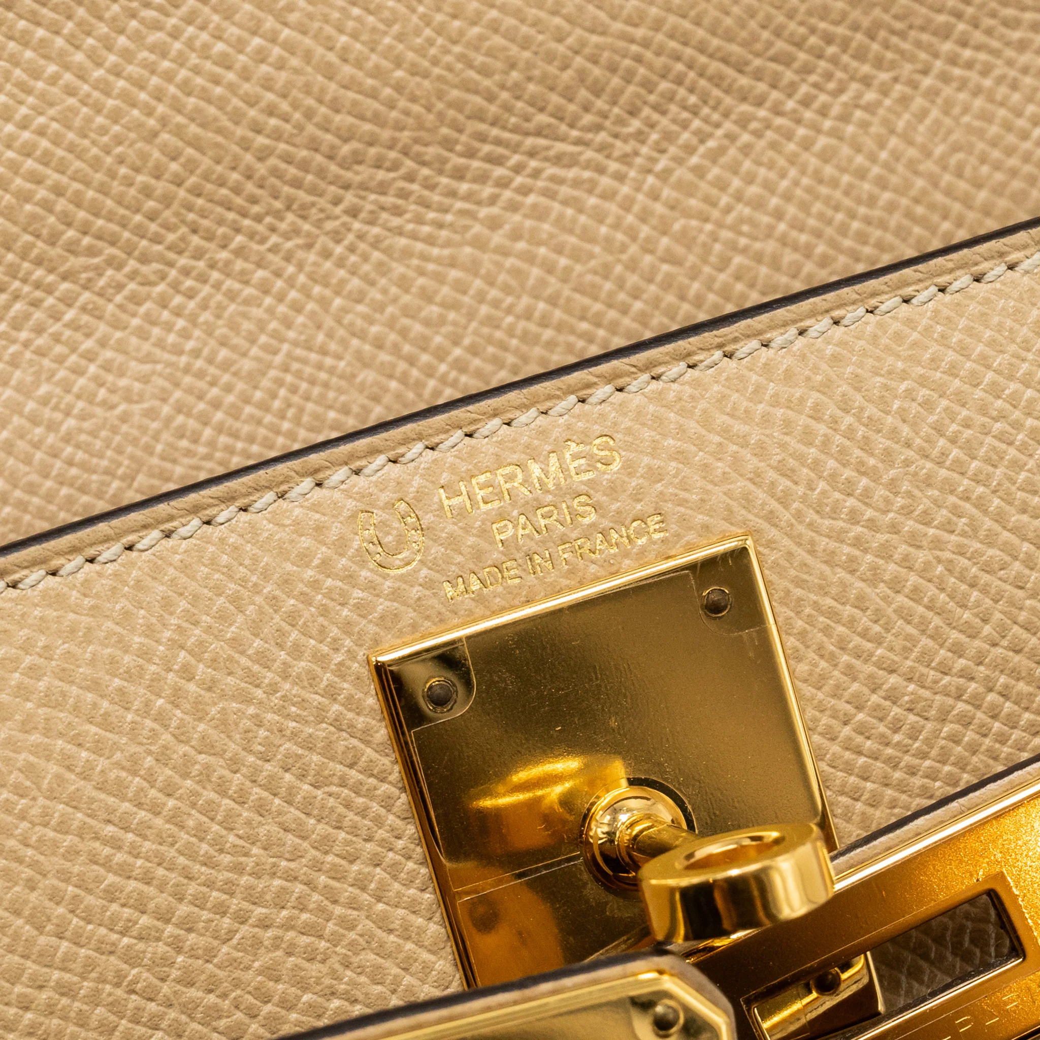 Hermes Kelly 28 Special Order Epsom Trench/Cuivre GHW Stamp C - Image 14