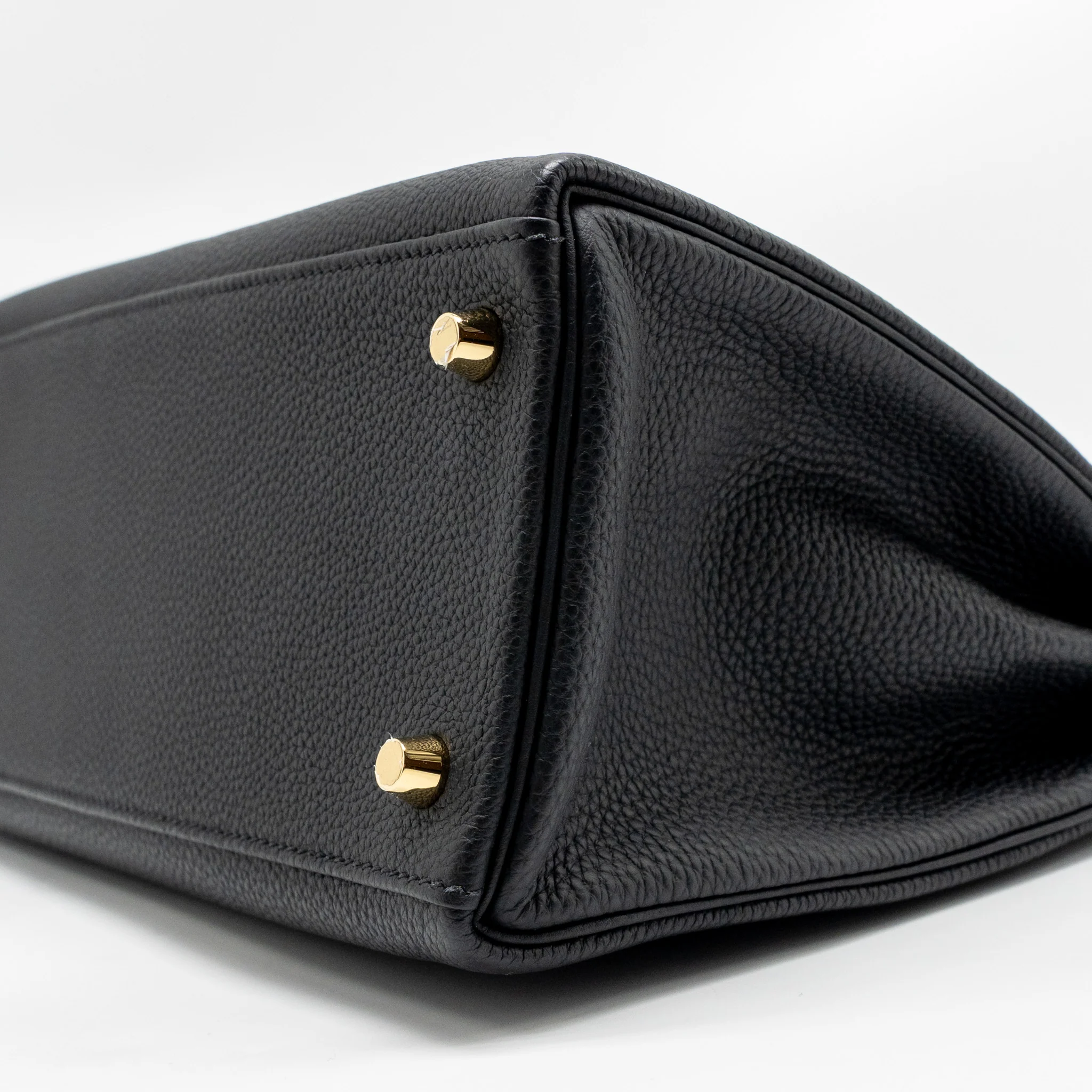 Hermes Kelly 28 Togo Black GHW Stamp Z - Image 7