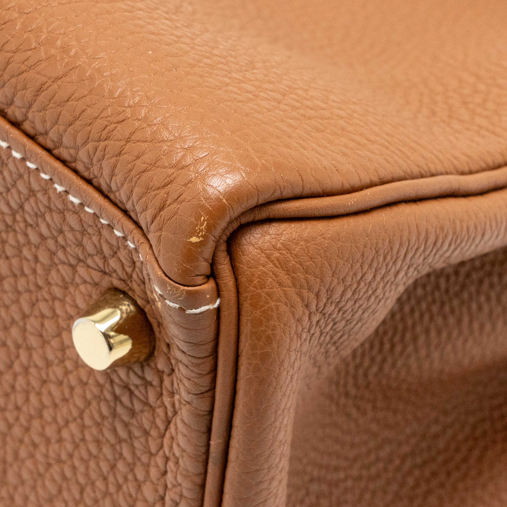 Hermes Kelly 28 Togo Gold GHW Stamp A - Image 10