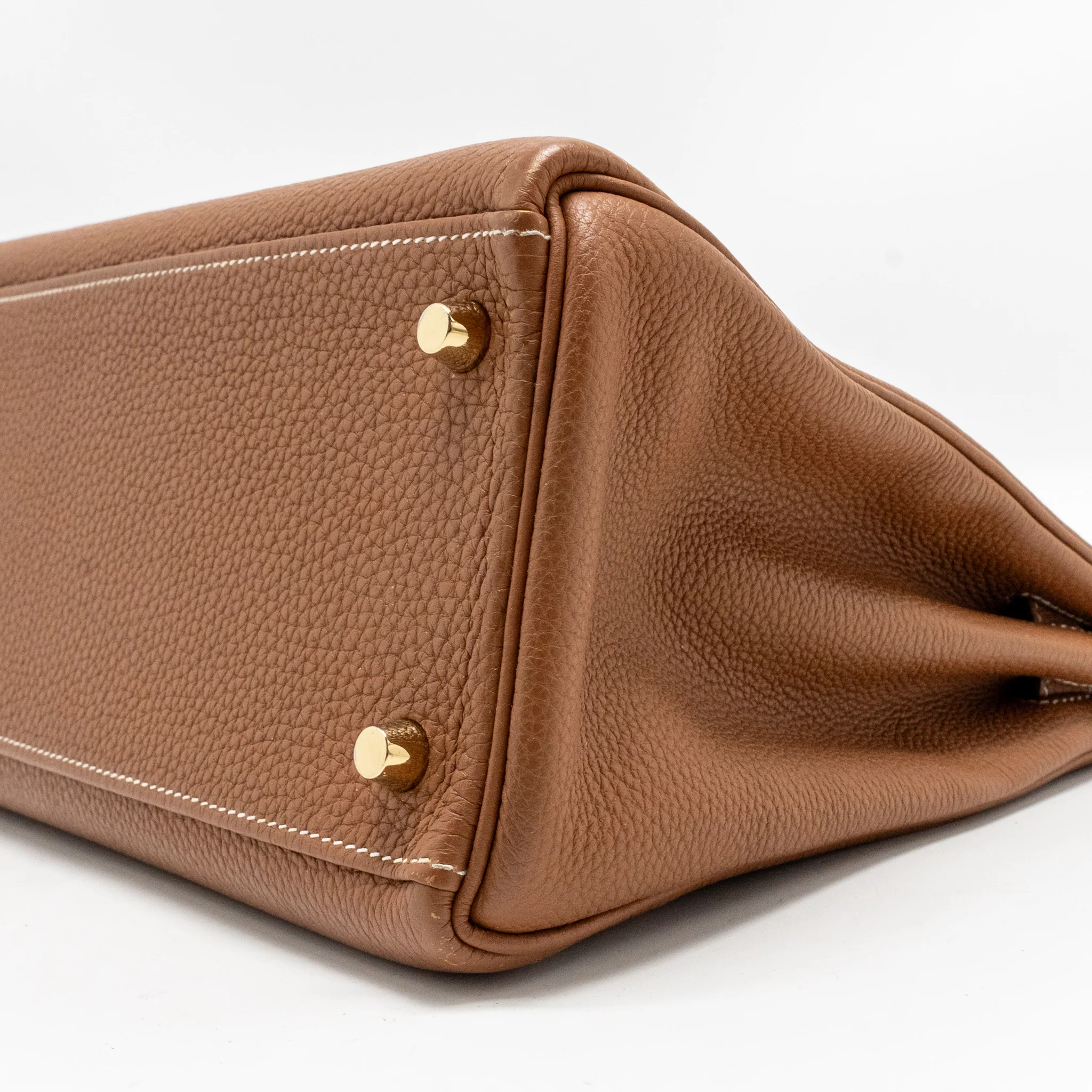Hermes Kelly 28 Togo Gold GHW Stamp A - Image 8