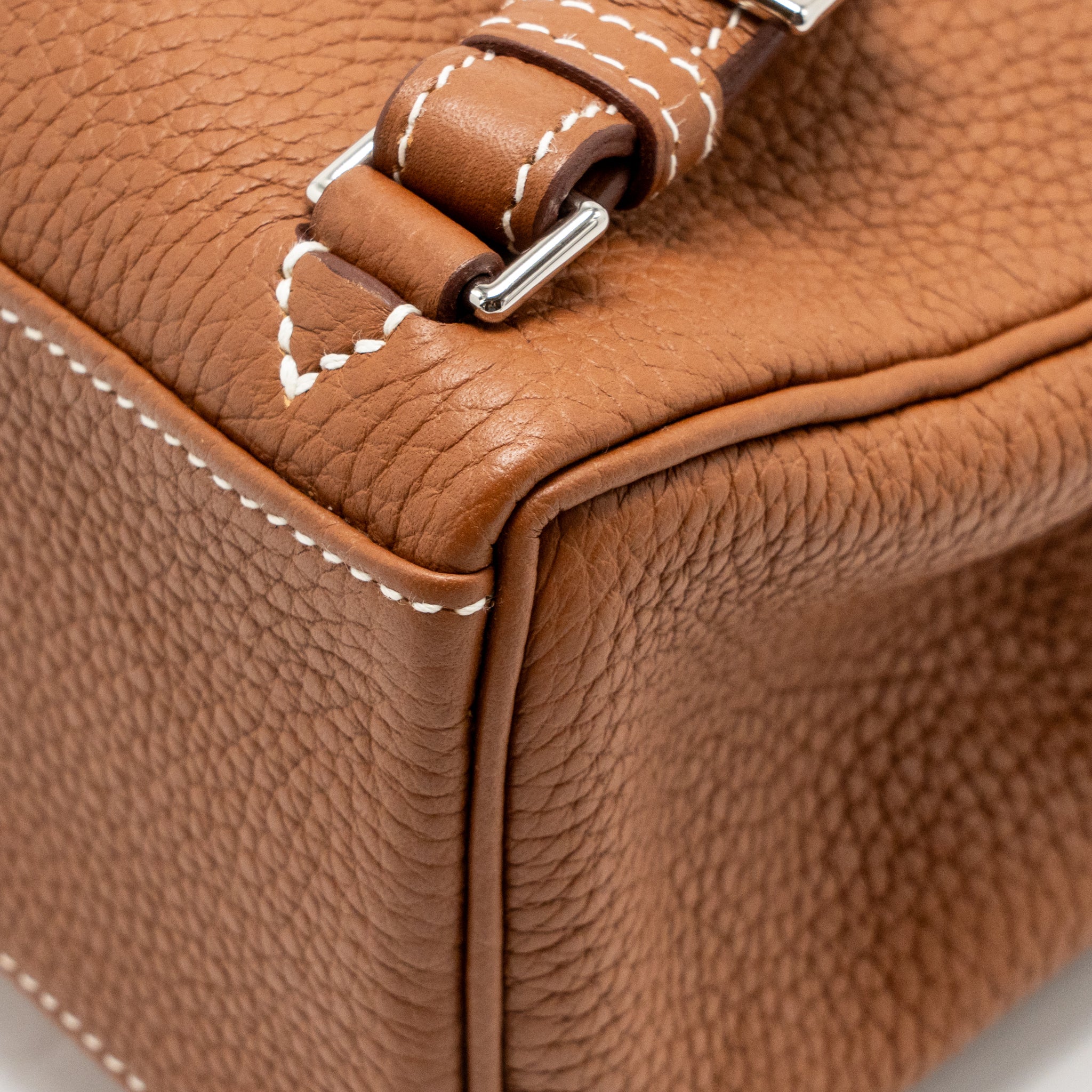 Hermes kelly ado 22 backpack clemence gold SHW stamp D - Image 12