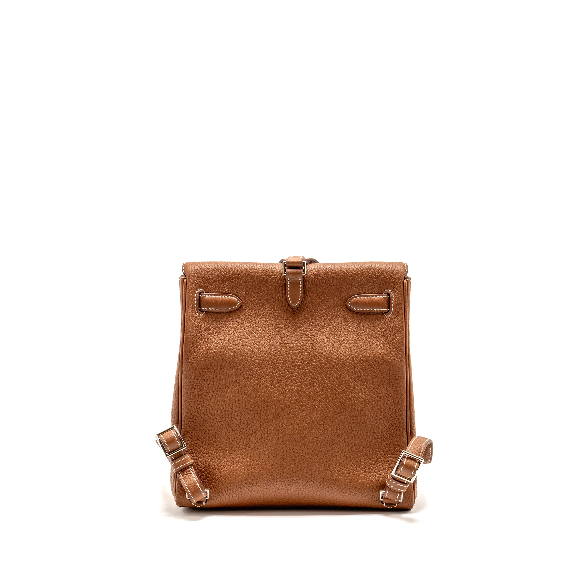Hermes kelly ado 22 backpack clemence gold SHW stamp D - Image 2