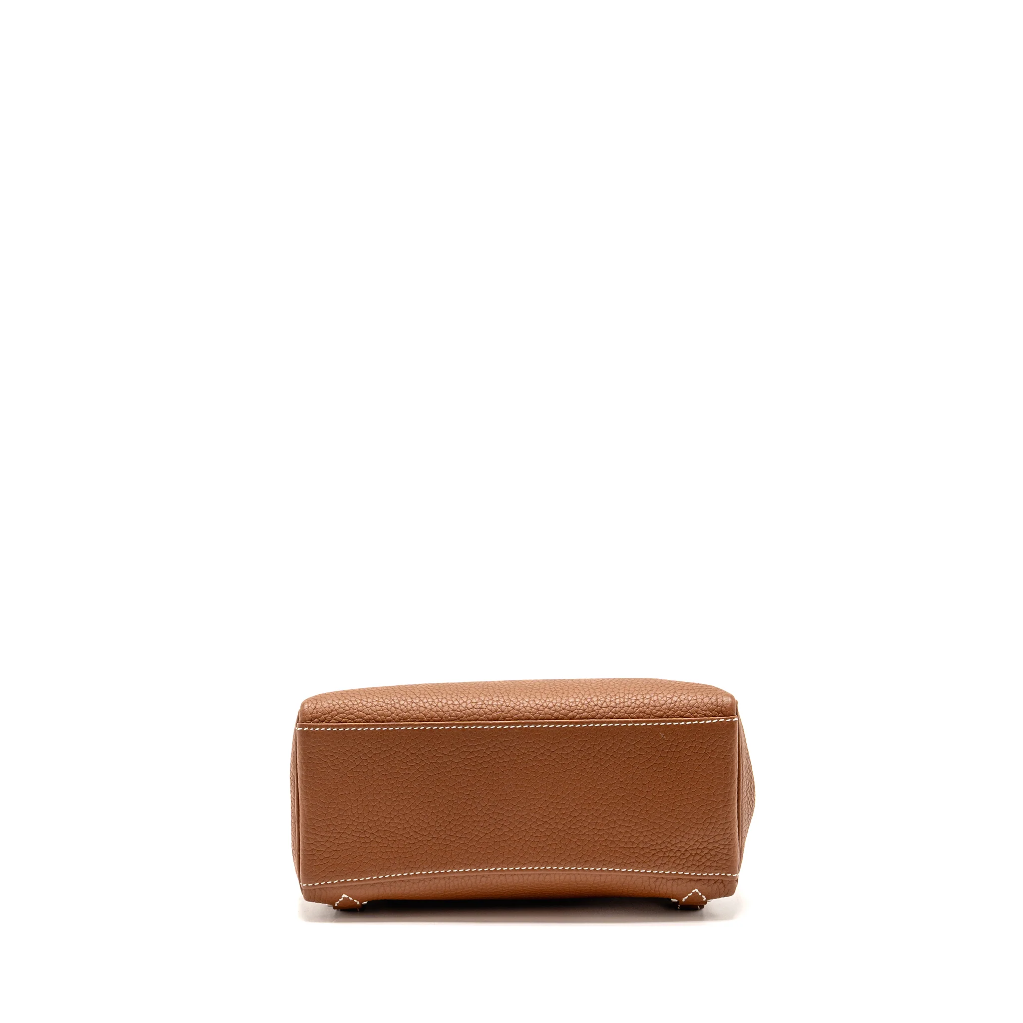 Hermes kelly ado 22 backpack clemence gold SHW stamp D - Image 6