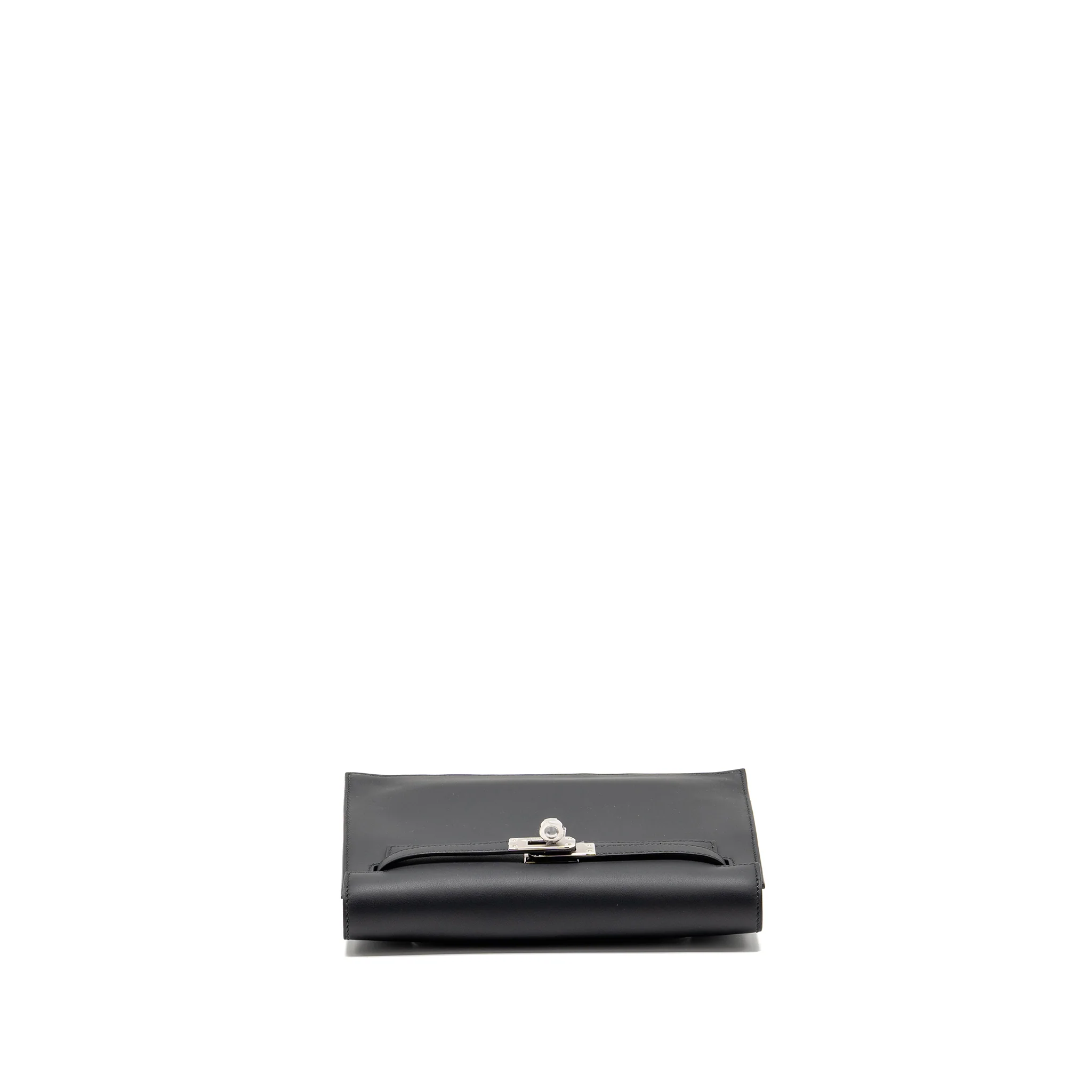 Hermes Kelly Danse Swift Black SHW Stamp K - Image 5