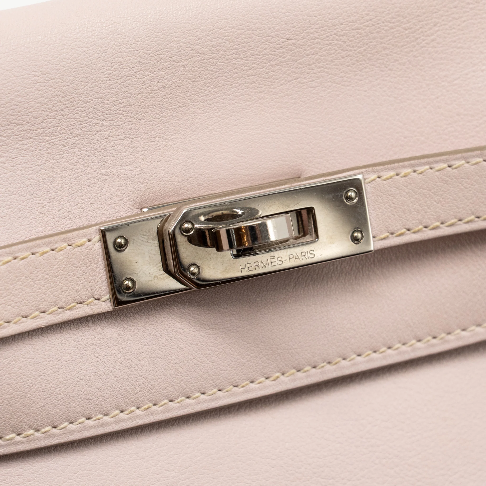 Hermes Kelly Danse Swift Rose Dragee SHW Stamp Sqaure L - Image 13