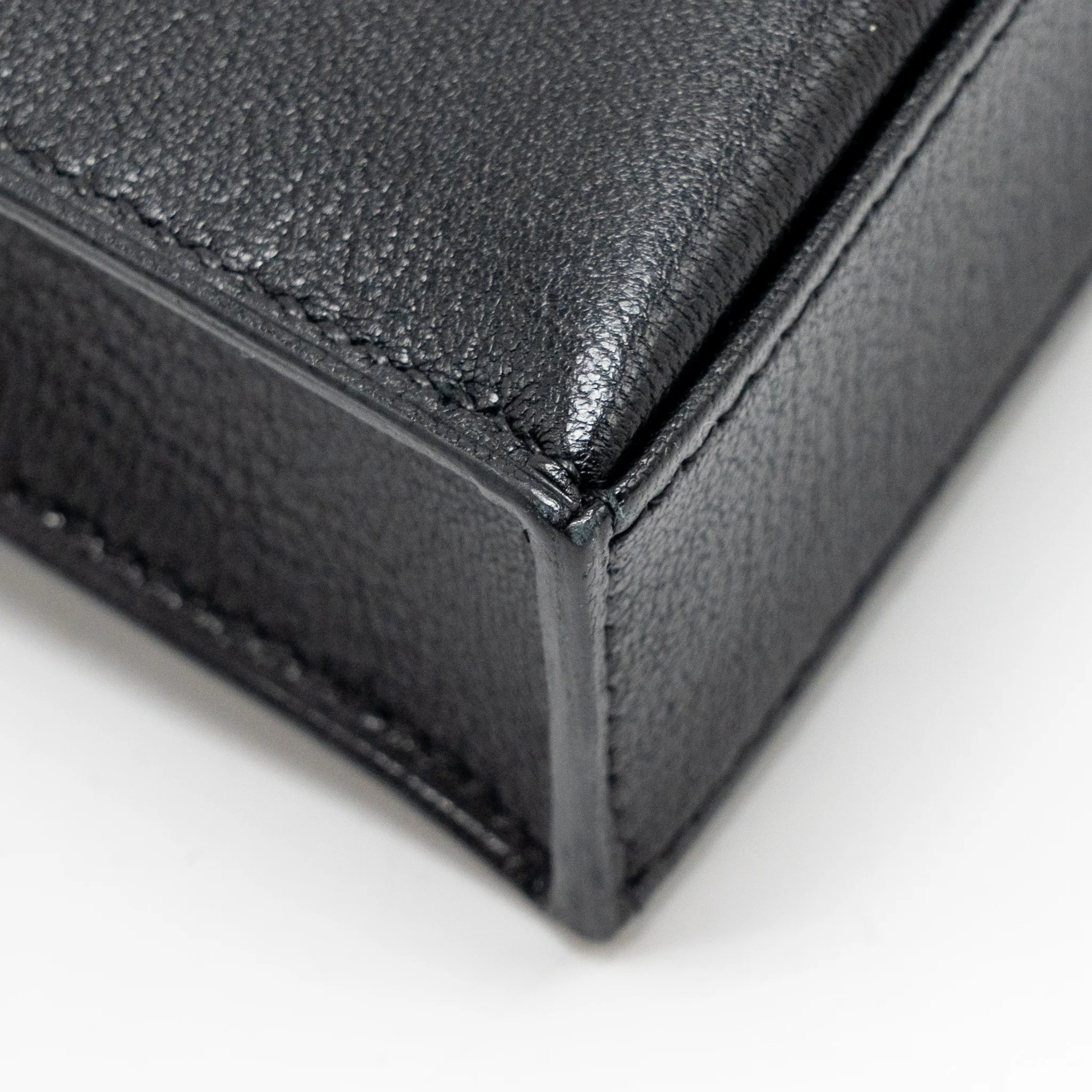 Hermes Kelly Elan Chèvre Chamkila Black SHW Stamp B - Image 11
