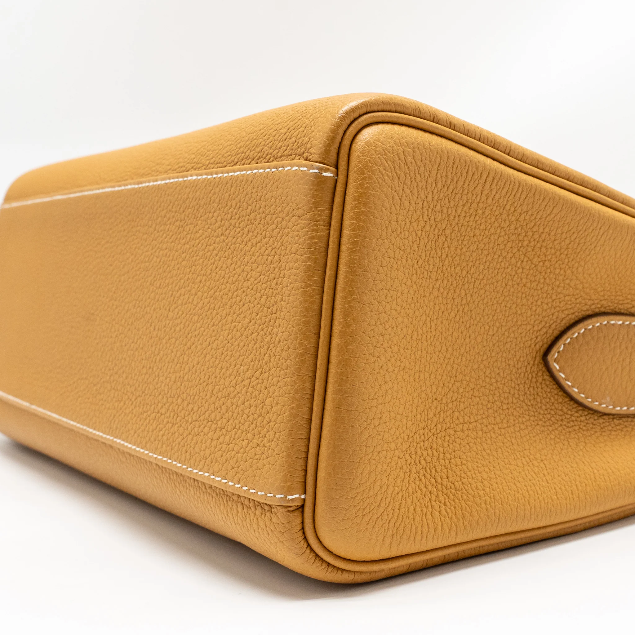 Hermes kelly messenger GM togo naturel sable SHW stamp B - Image 7