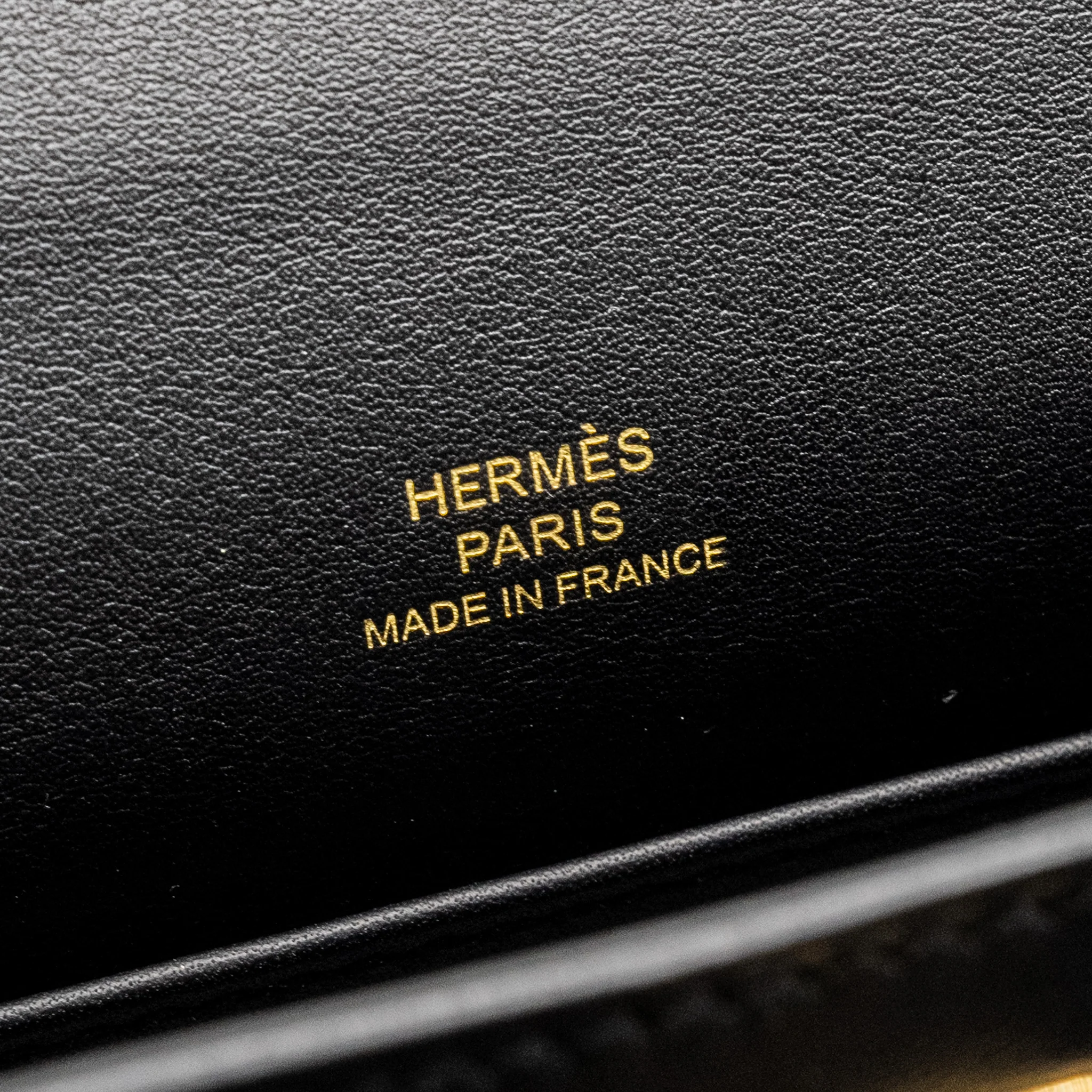 Hermes Kelly Pochette Swift Black GHW STAMP Y - Image 16