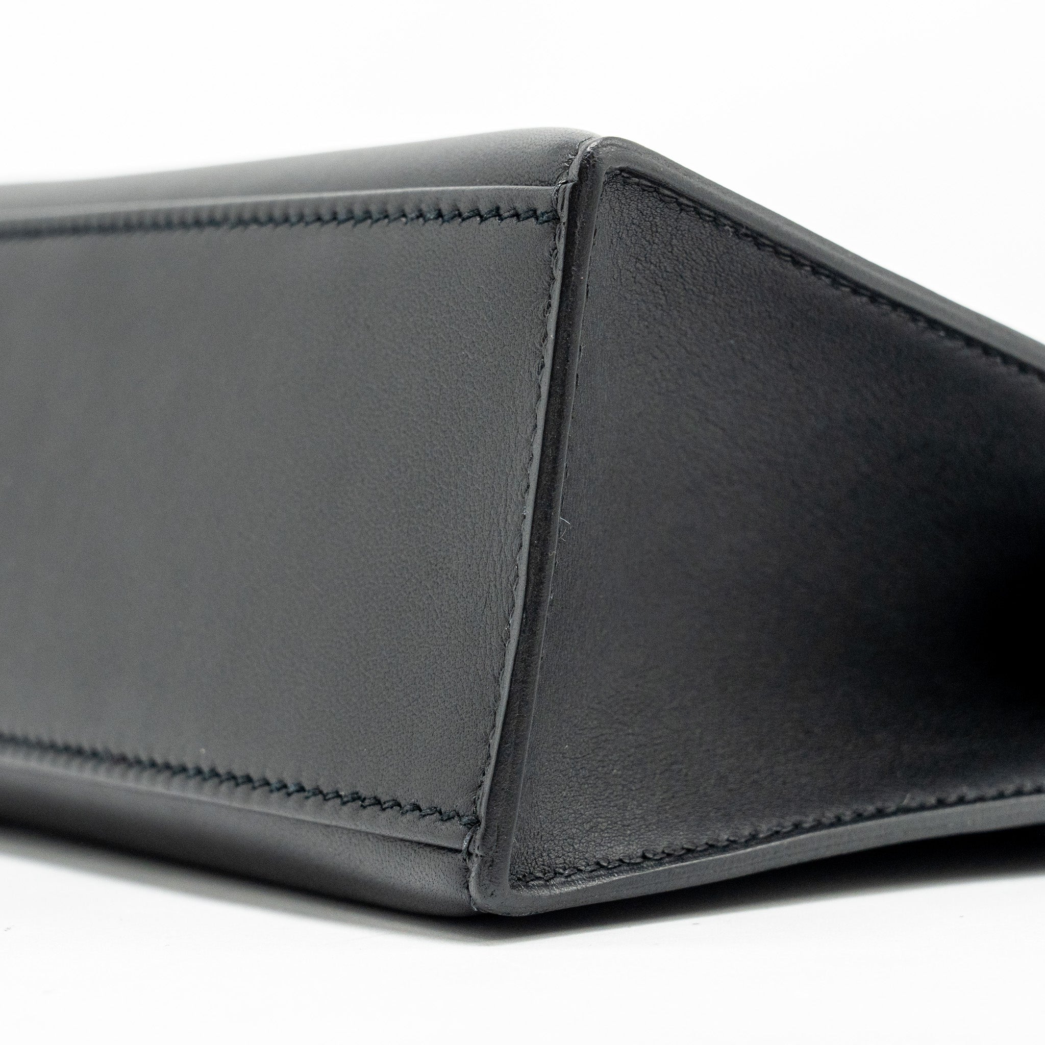 Hermes Kelly Pochette Swift Black GHW STAMP Y - Image 7