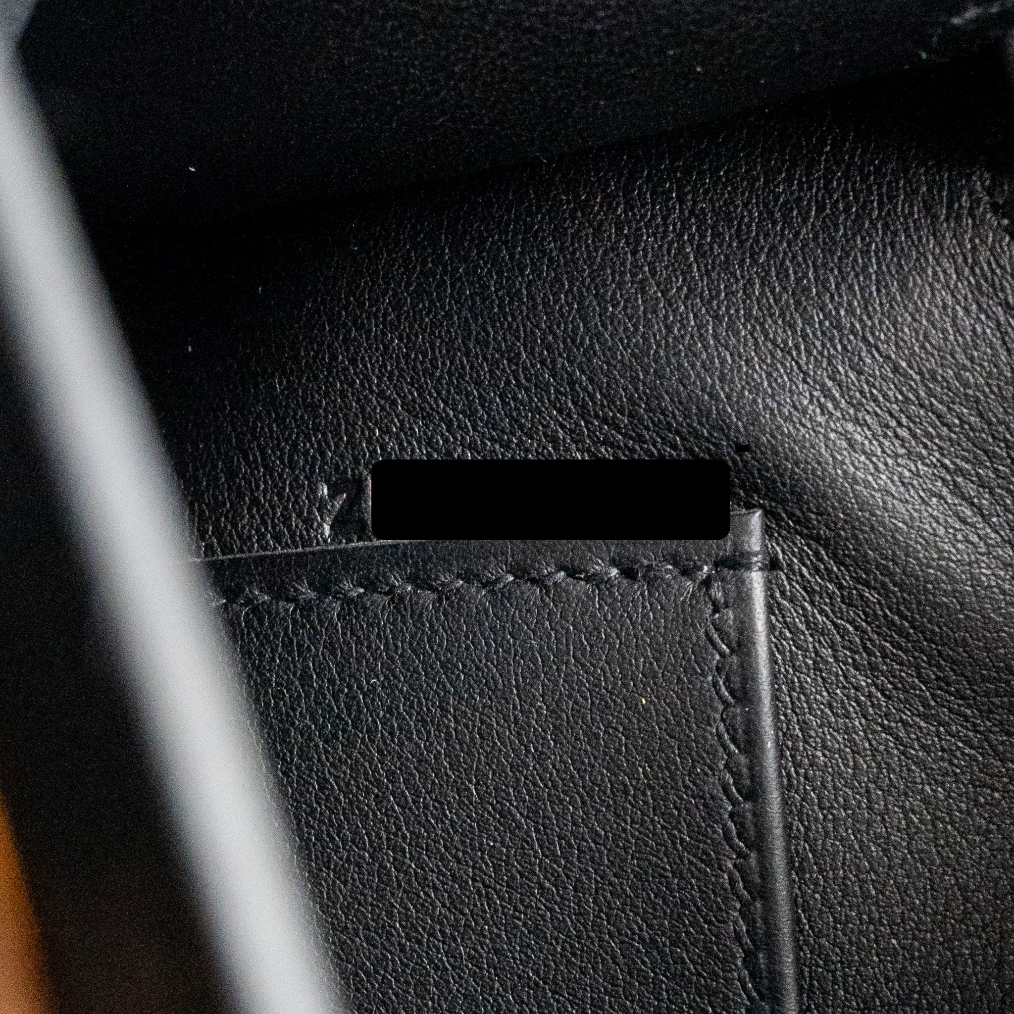 Hermes Kelly Pochette Swift Black RGHW Stamp Z - Image 19