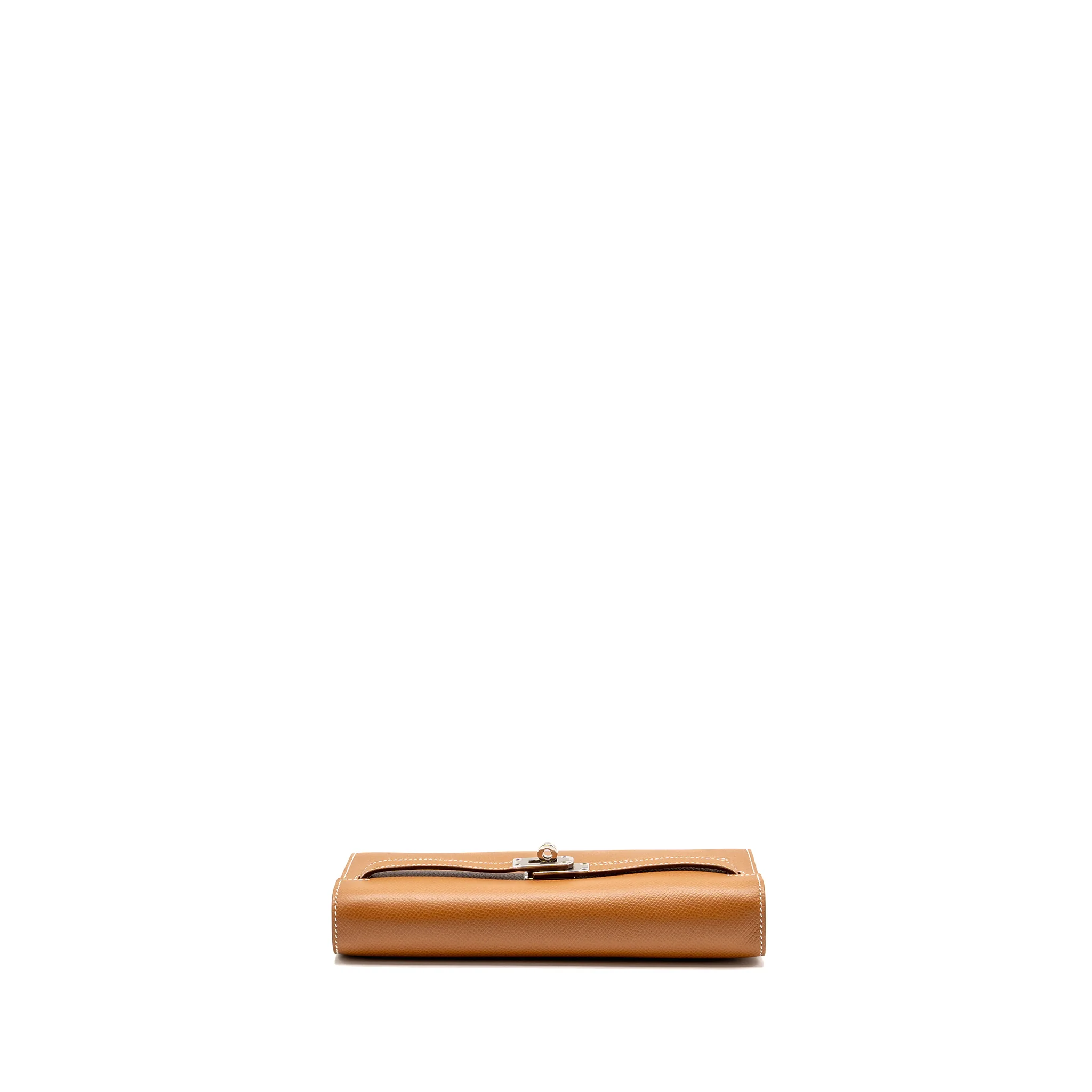 Hermes kelly to go epsom gold SHW stamp Z - Image 5
