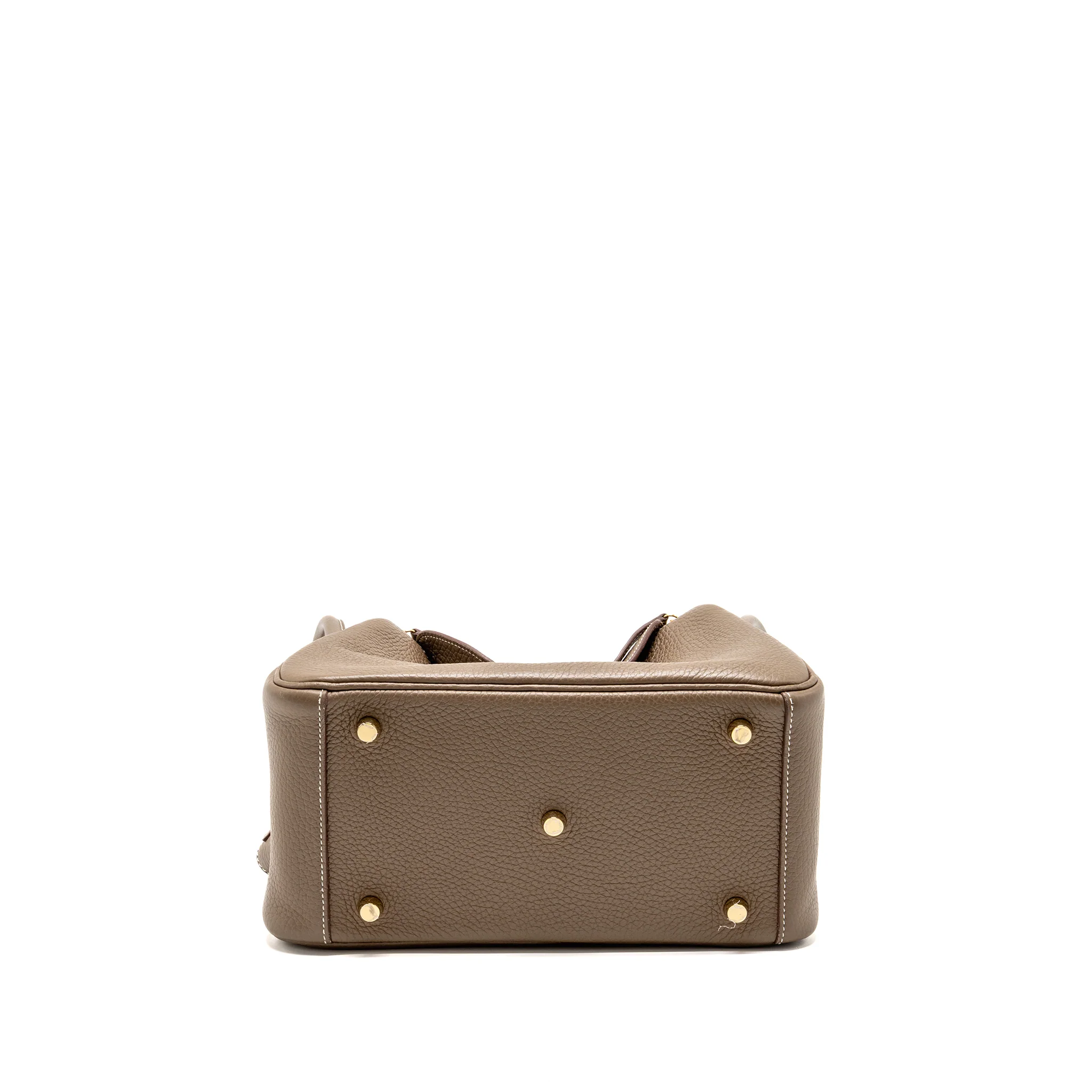 Hermes Lindy 26 Clemence etoupe GHW Stamp U - Image 6