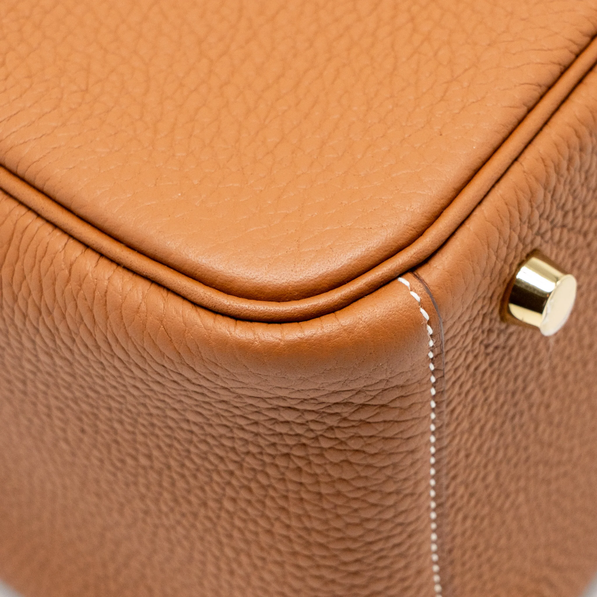 Hermes Lindy 26 Clemence Gold GHW Stamp Z - Image 10