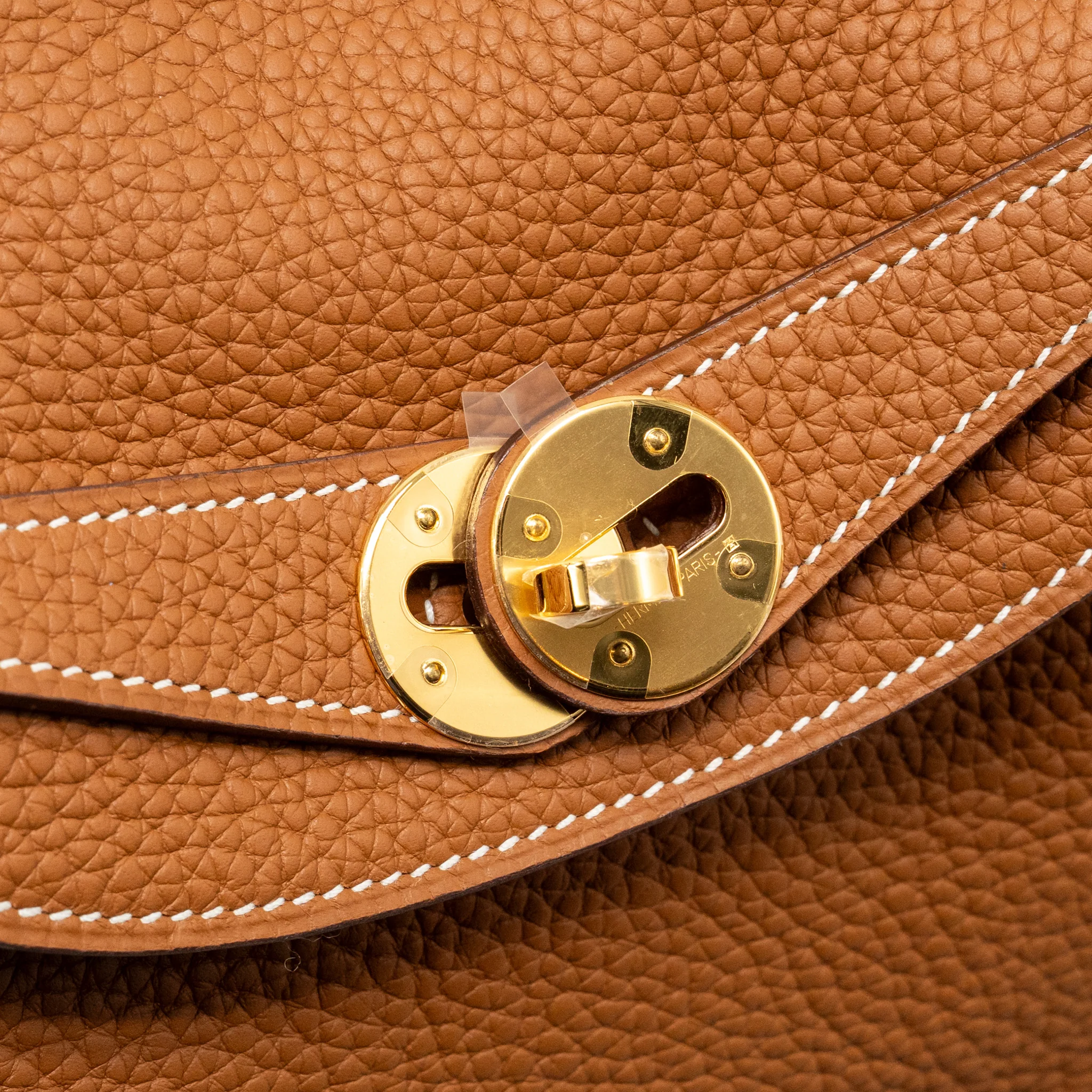 Hermes Lindy 26 Clemence Gold GHW Stamp Z - Image 15