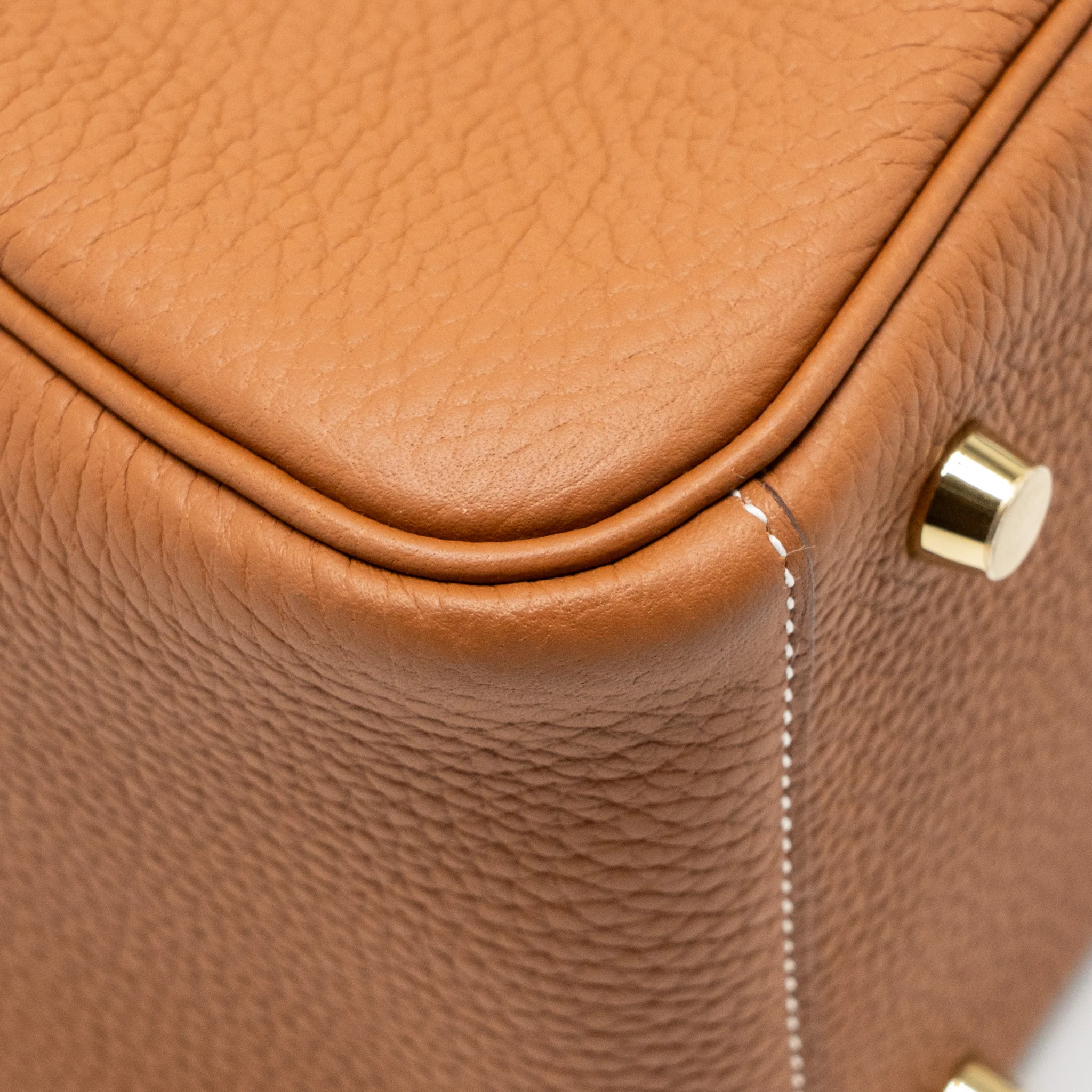 Hermes Lindy 26 Clemence Gold GHW Stamp Z - Image 8
