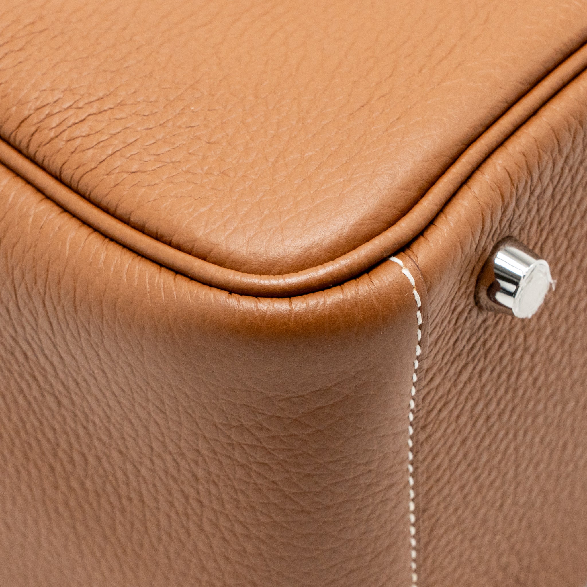 Hermes lindy 26 clemence gold SHW stamp B - Image 11