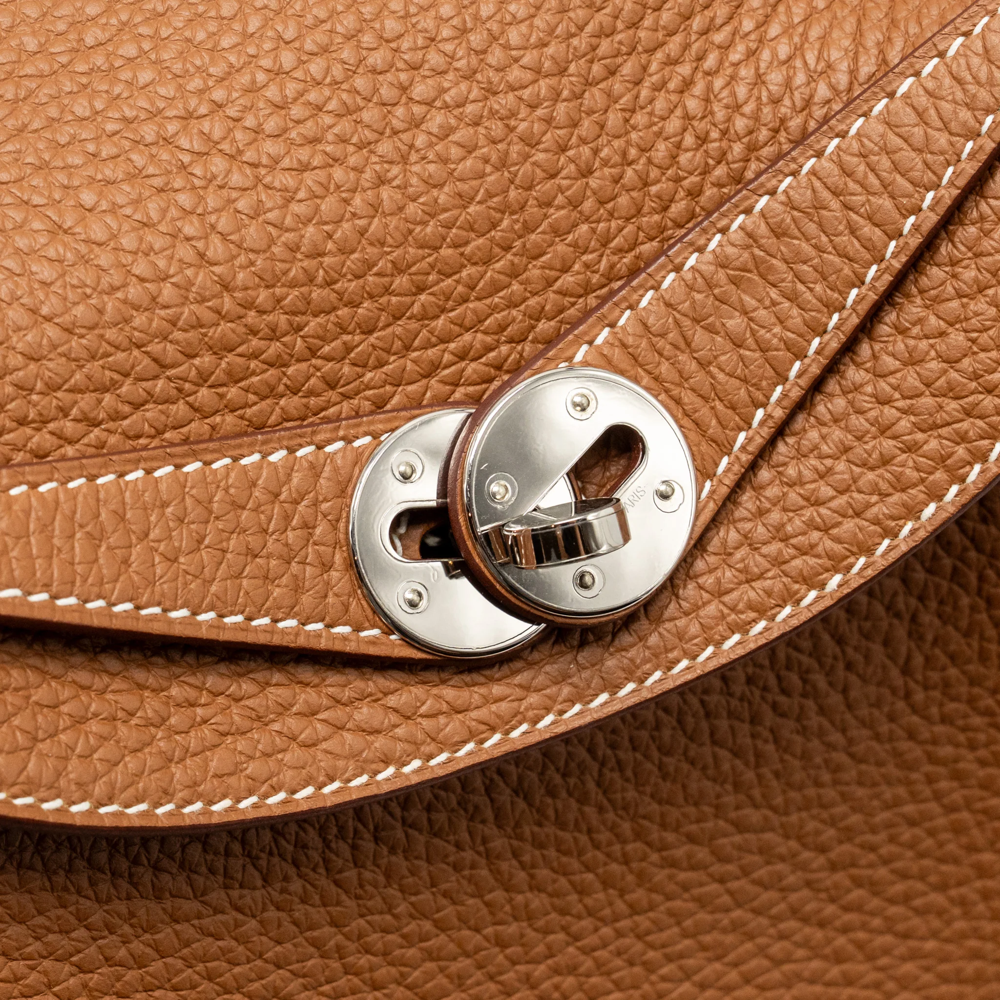 Hermes lindy 26 clemence gold SHW stamp B - Image 14