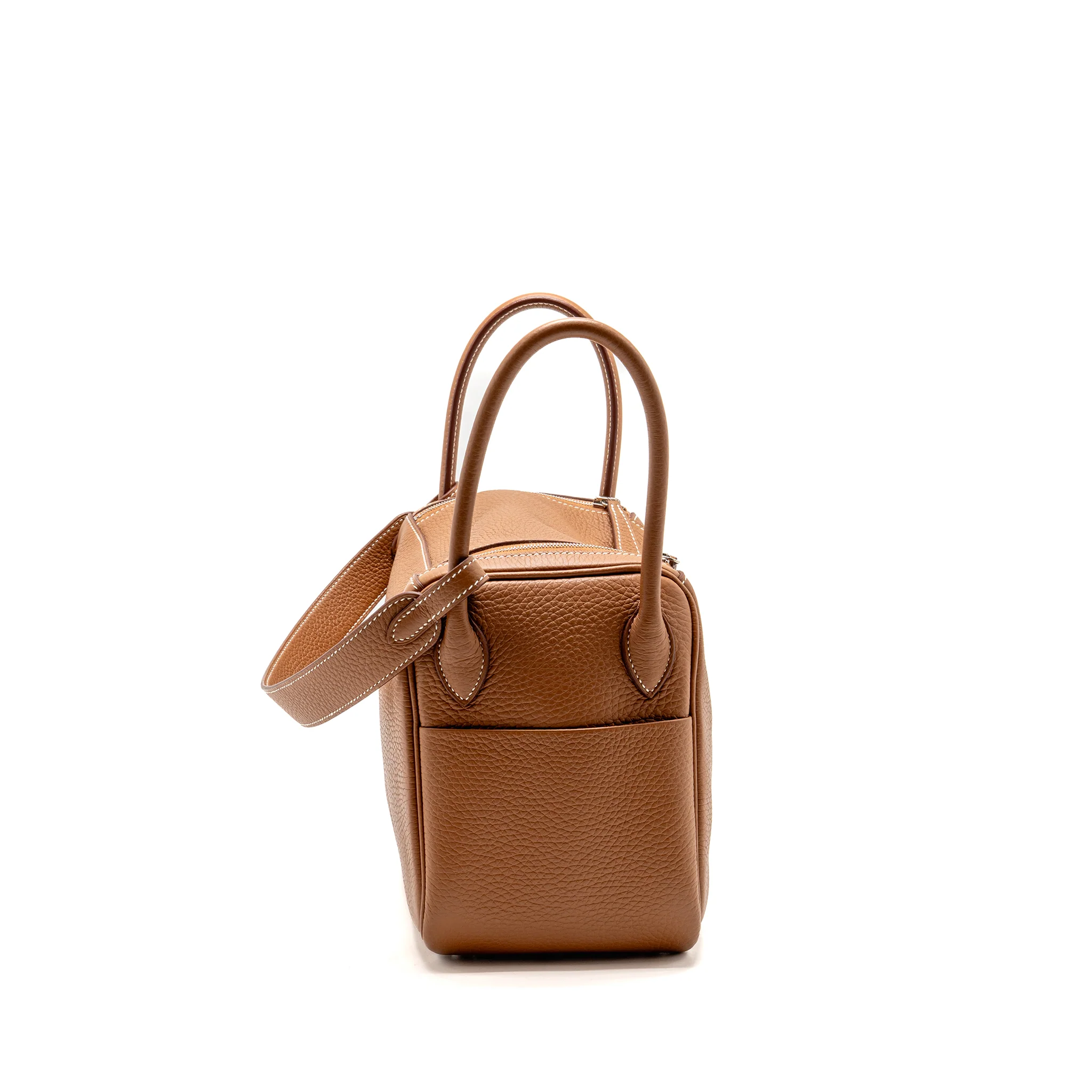 Hermes lindy 26 clemence gold SHW stamp B - Image 3