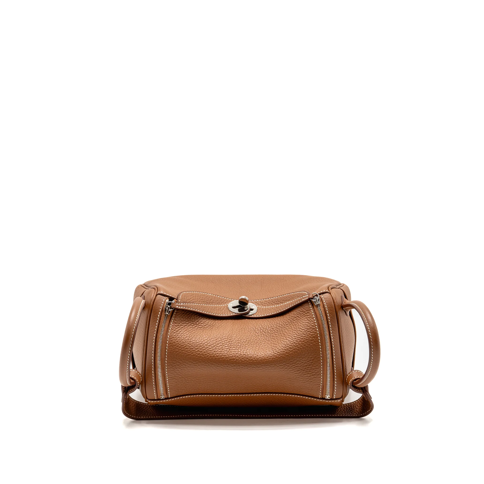 Hermes lindy 26 clemence gold SHW stamp B - Image 5