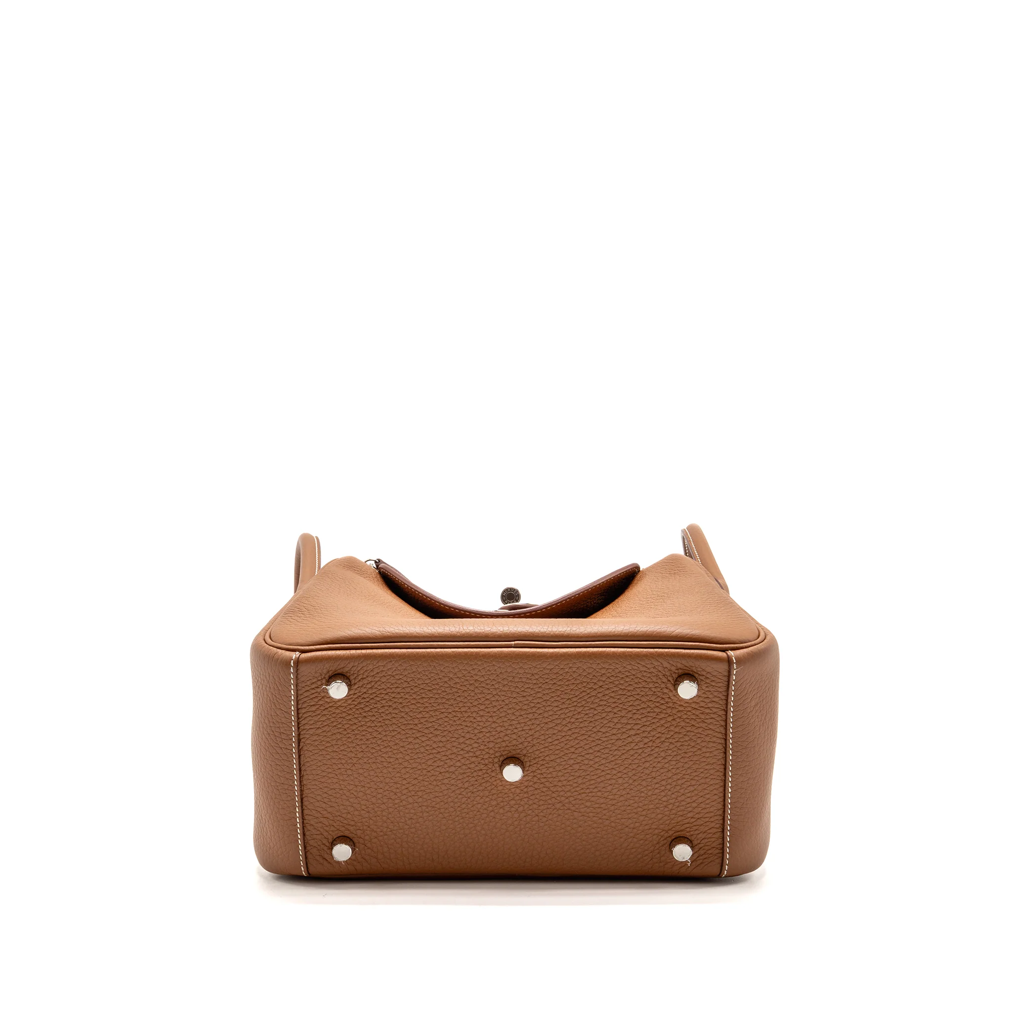 Hermes lindy 26 clemence gold SHW stamp B - Image 6