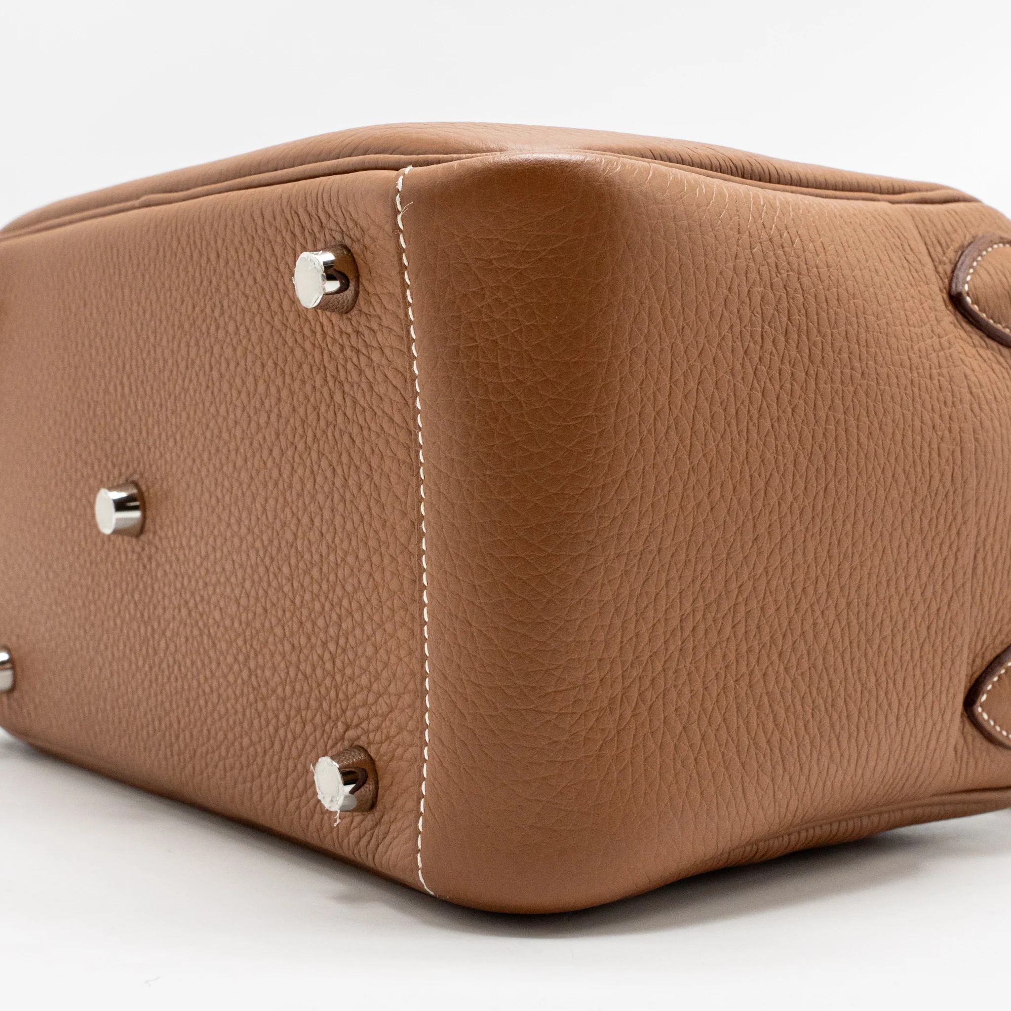 Hermes lindy 26 clemence gold SHW stamp B - Image 8