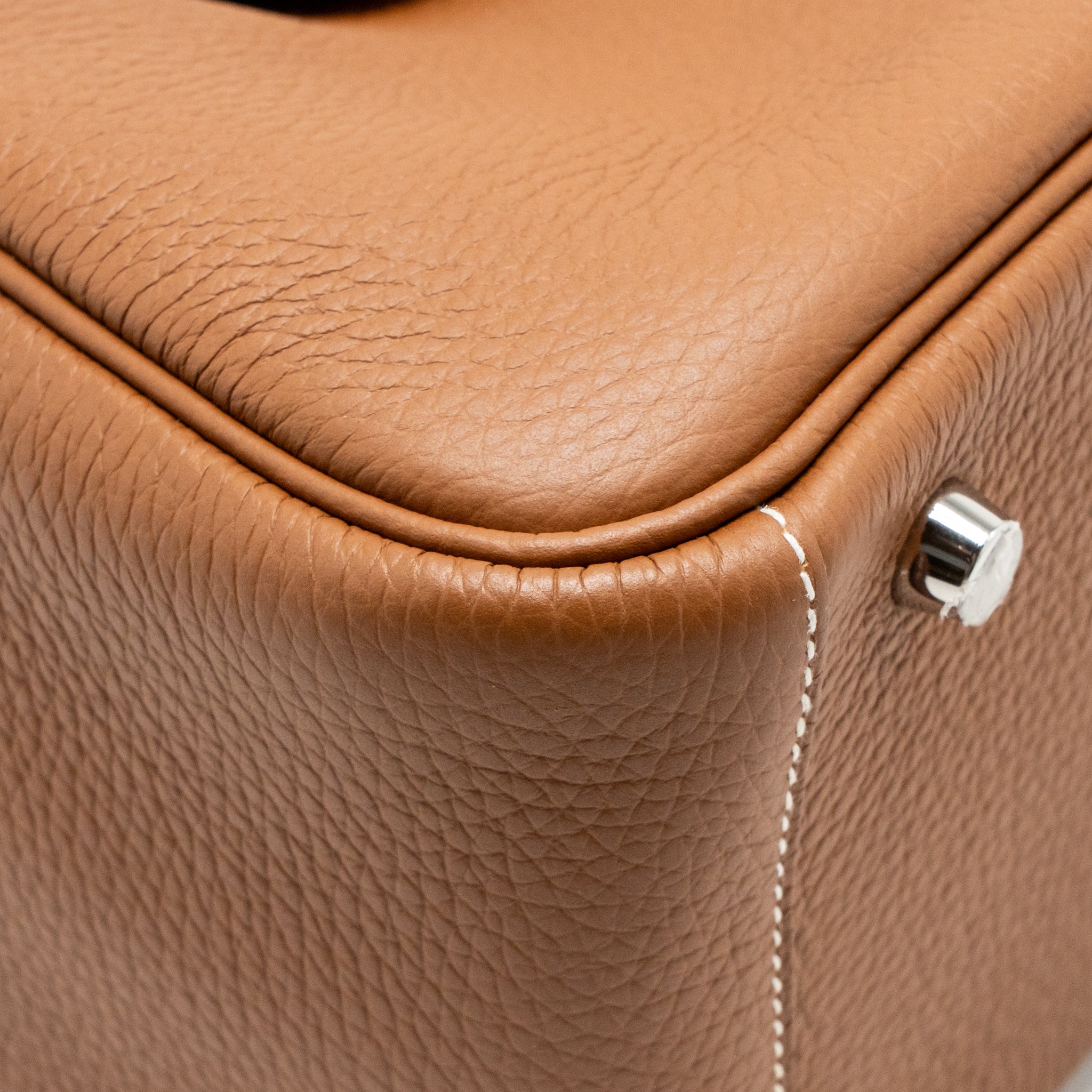 Hermes lindy 26 clemence gold SHW stamp B - Image 9