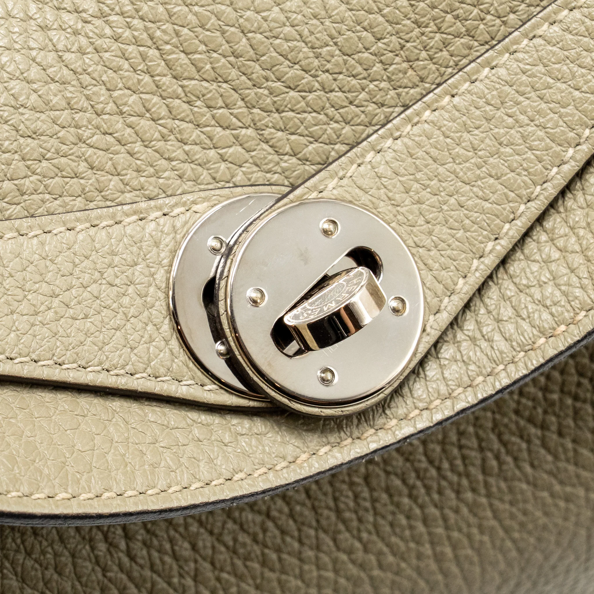 Hermes Lindy 26 Clemence Sage SHW Stamp A - Image 14