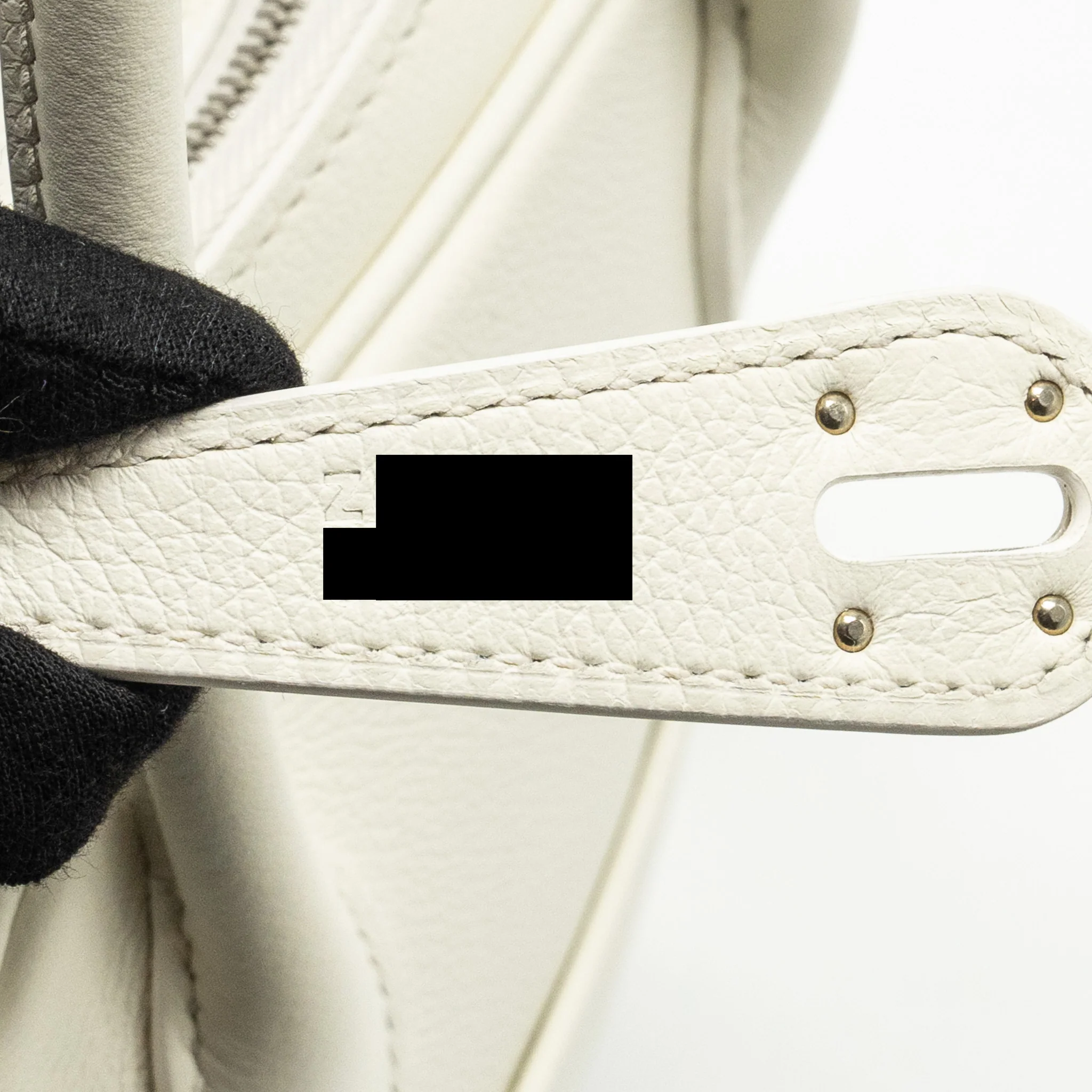 Hermes Lindy26 Evercolor Blanc SHW Stamp Z - Image 17