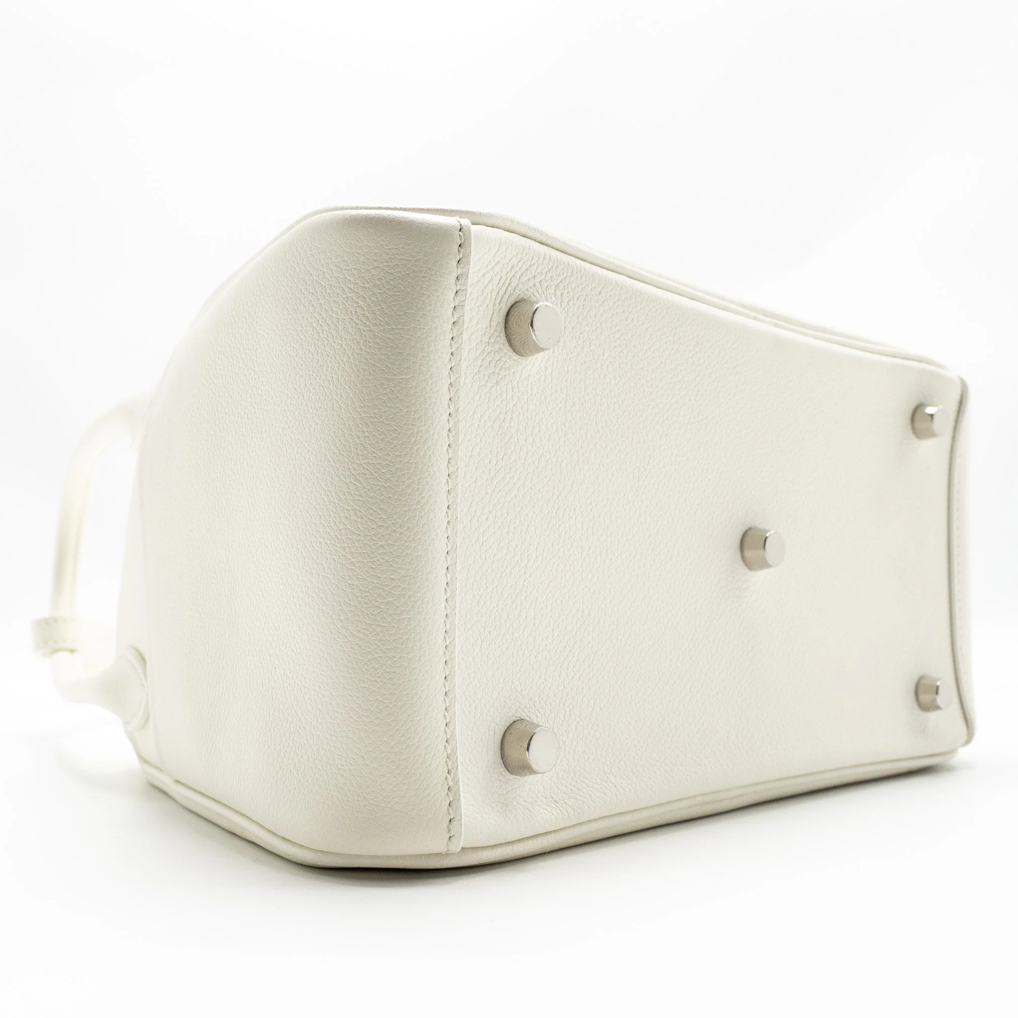 Hermes Lindy26 Evercolor Blanc SHW Stamp Z - Image 6