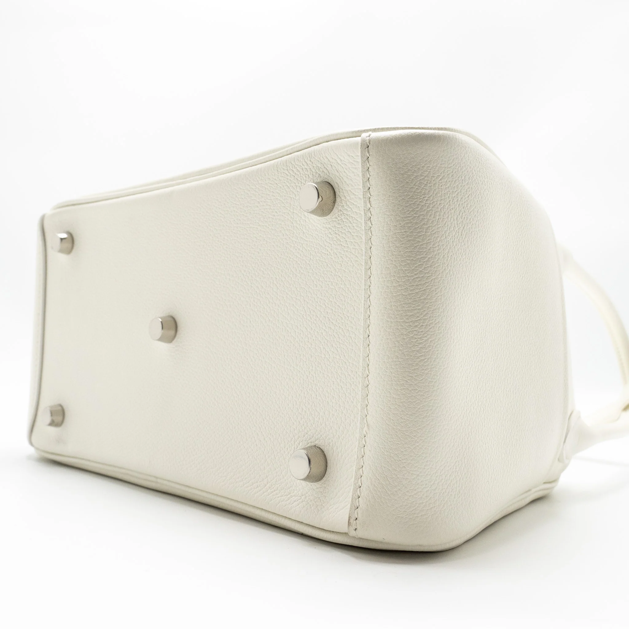 Hermes Lindy26 Evercolor Blanc SHW Stamp Z - Image 7