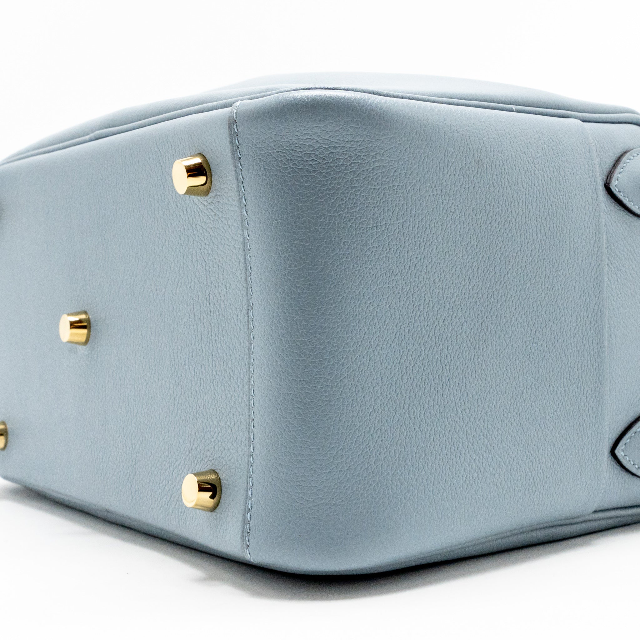 Hermes Lindy 26 Evercolor Bleu Lin GHW Stamp U - Image 8