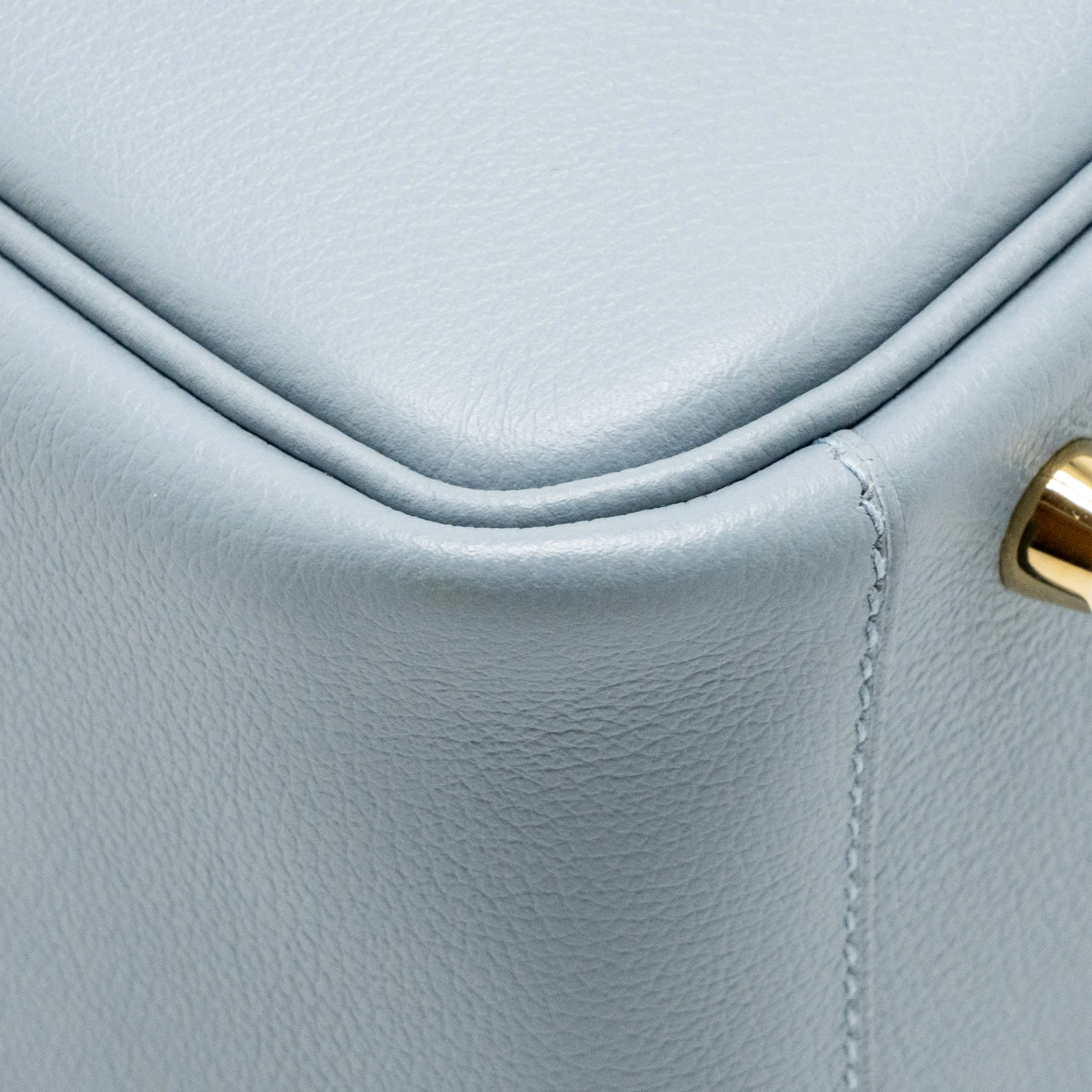 Hermes Lindy 26 Evercolor Bleu Lin GHW Stamp U - Image 9