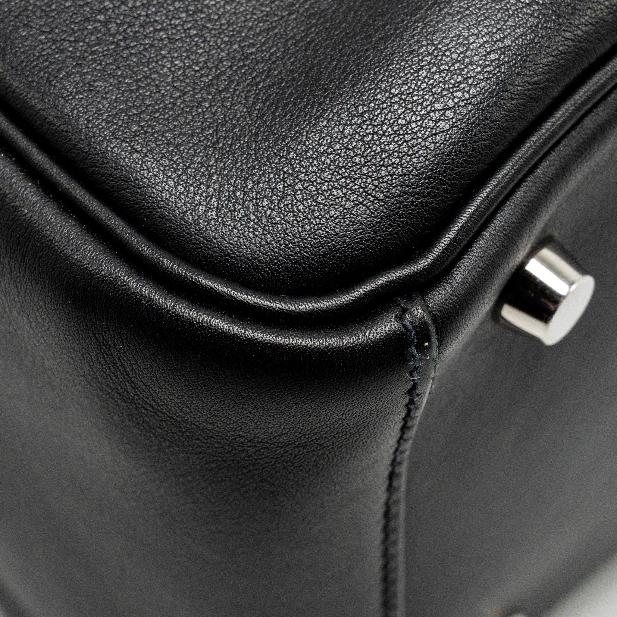 Hermes Lindy 26 Swift Black SHW Stamp X - Image 12