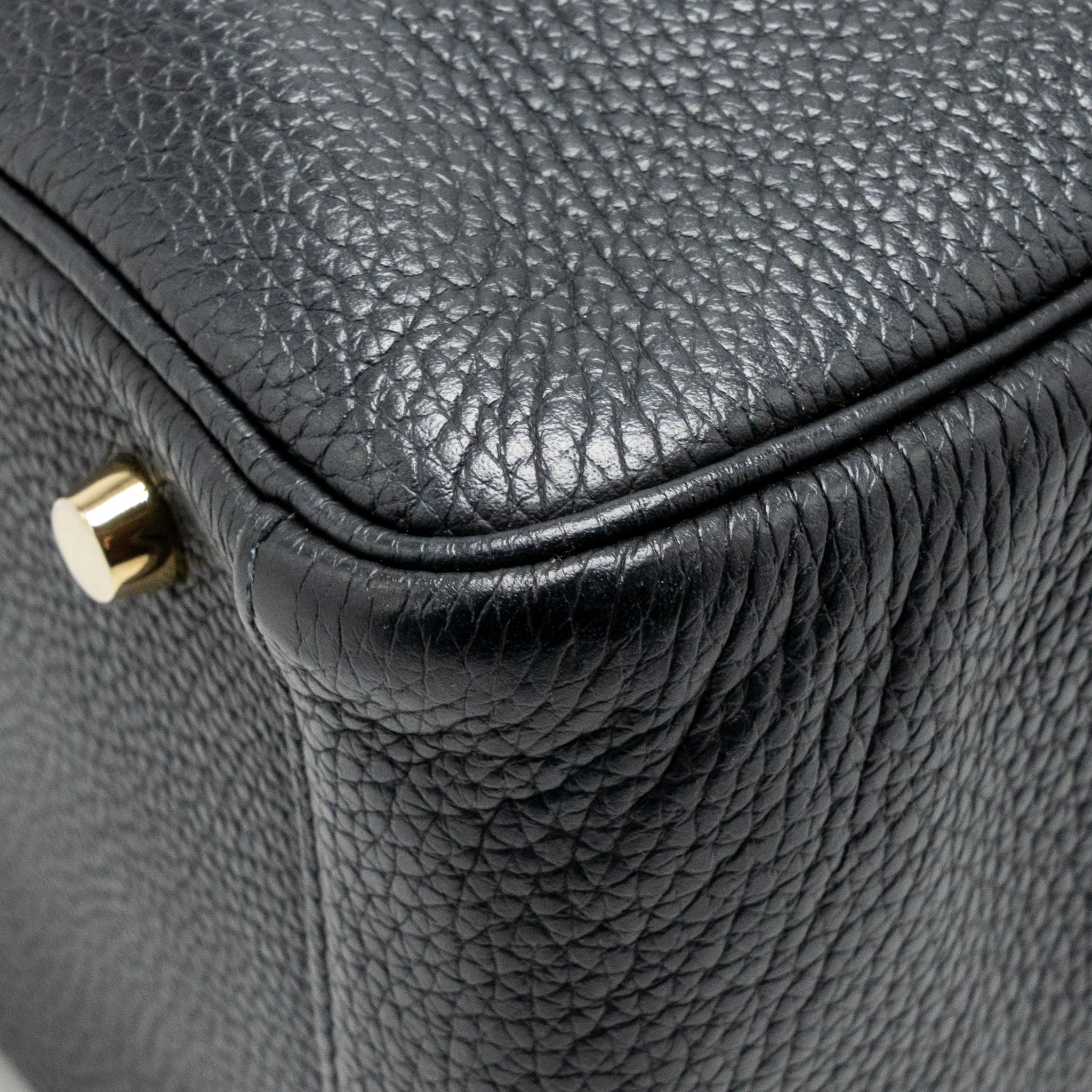 Hermes lindy 30 clemence black GHW stamp X - Image 12