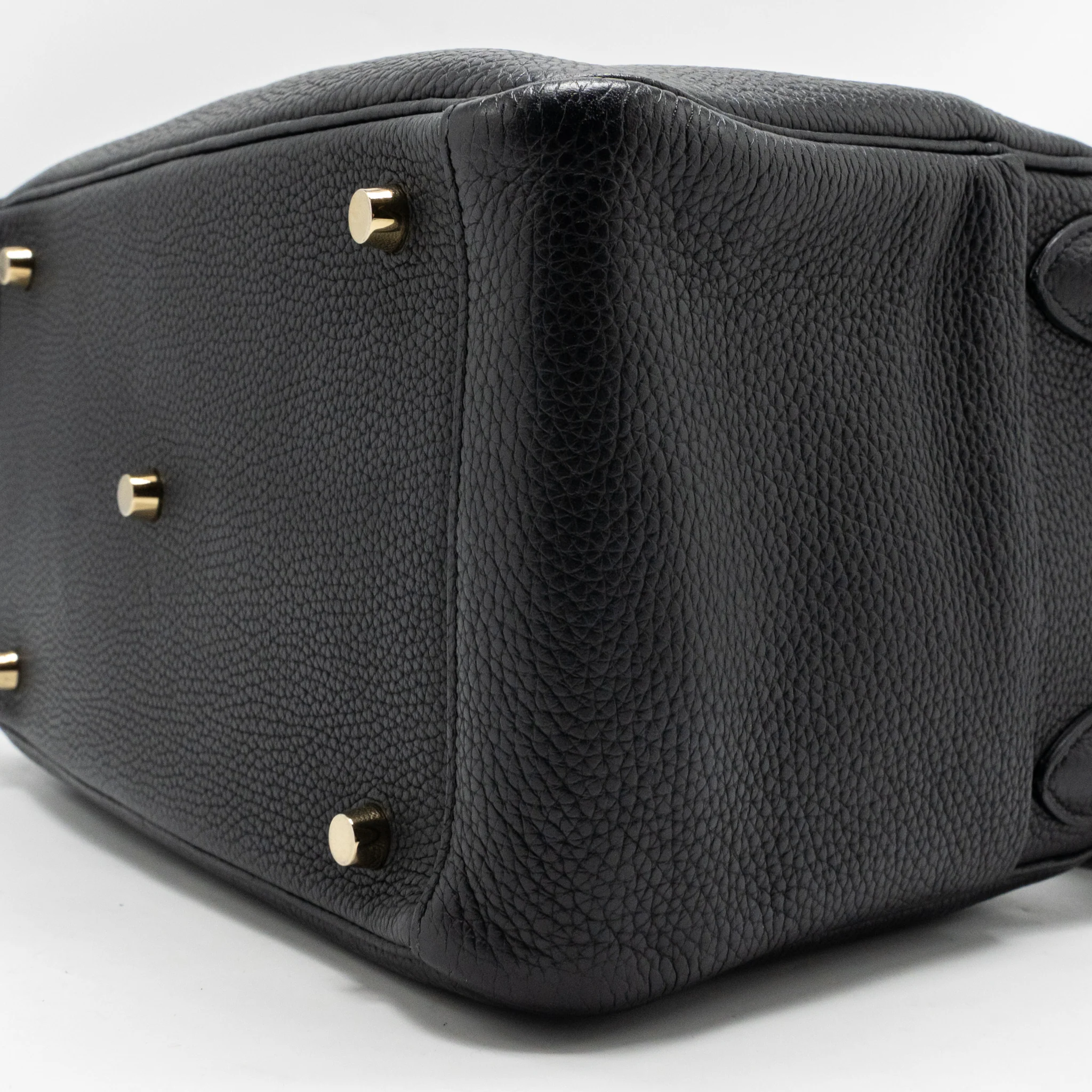 Hermes lindy 30 clemence black GHW stamp X - Image 8