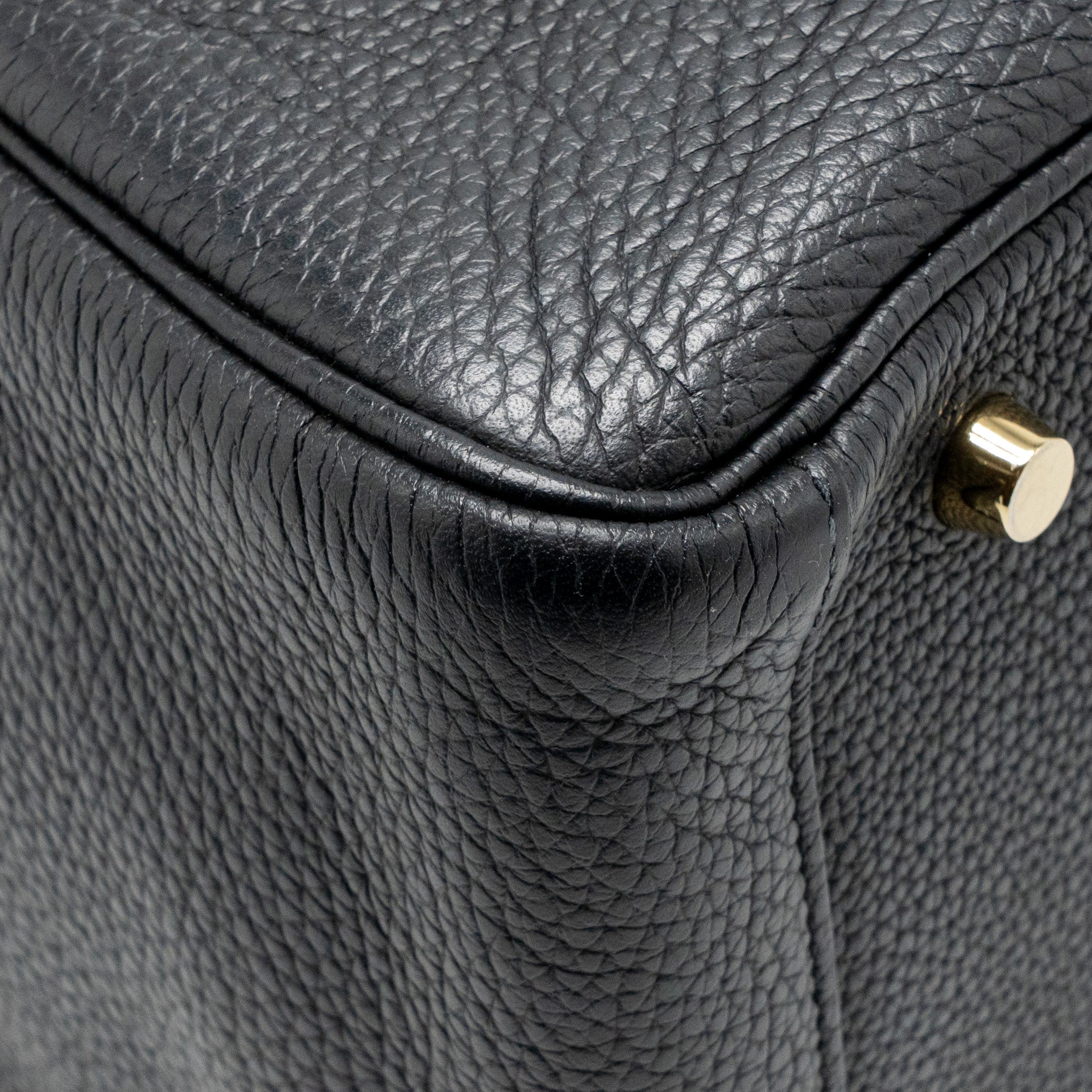 Hermes lindy 30 clemence black GHW stamp X - Image 9