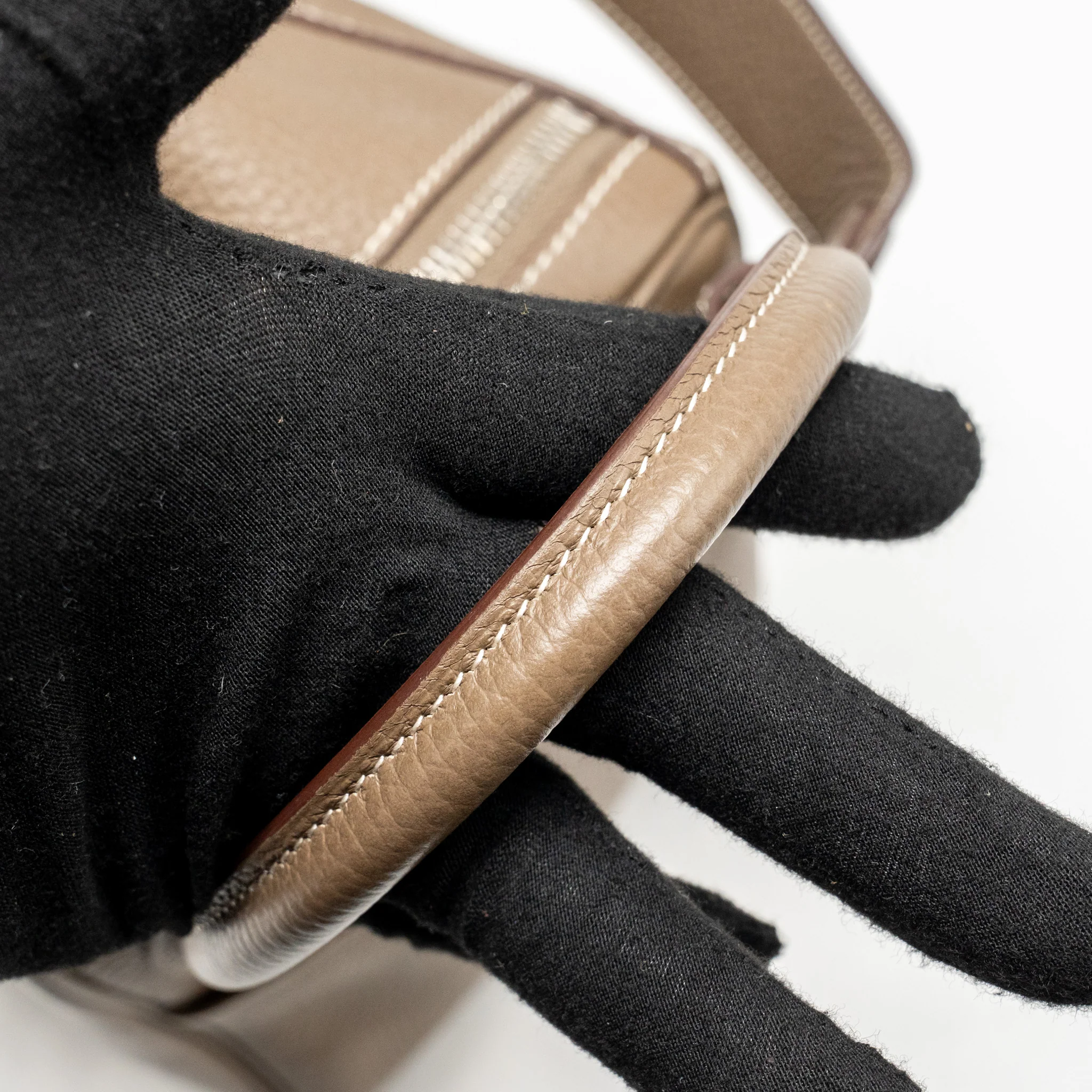 Hermes Lindy 30 Clemence Etoupe SHW Stamp U - Image 12
