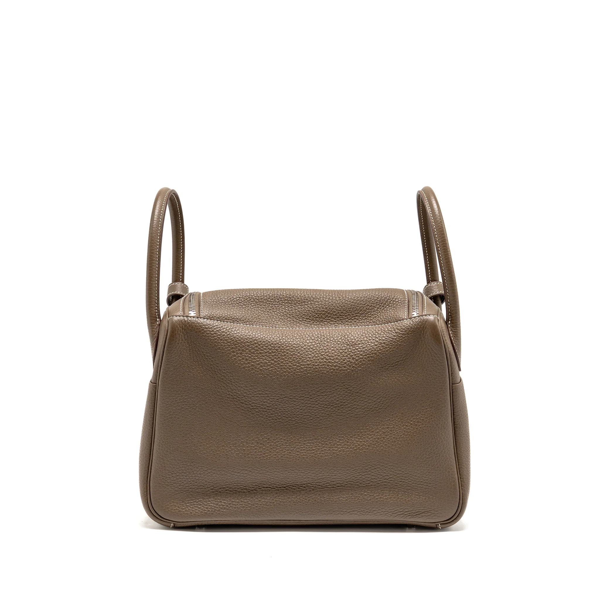 Hermes Lindy 30 Clemence Etoupe SHW Stamp U - Image 2