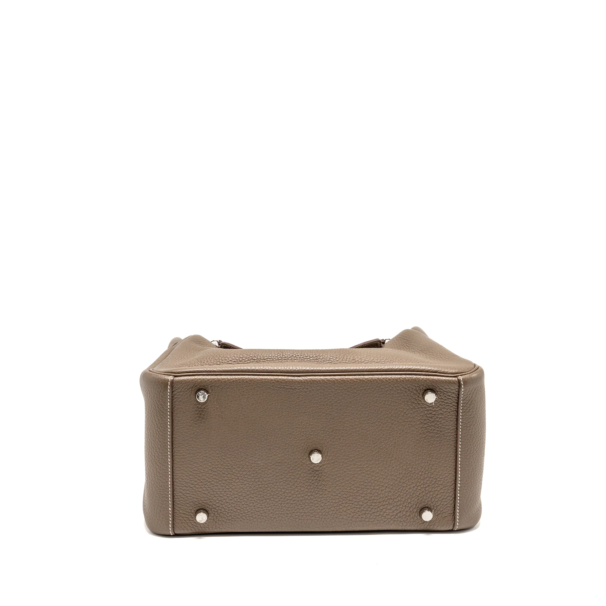 Hermes Lindy 30 Clemence Etoupe SHW Stamp U - Image 5