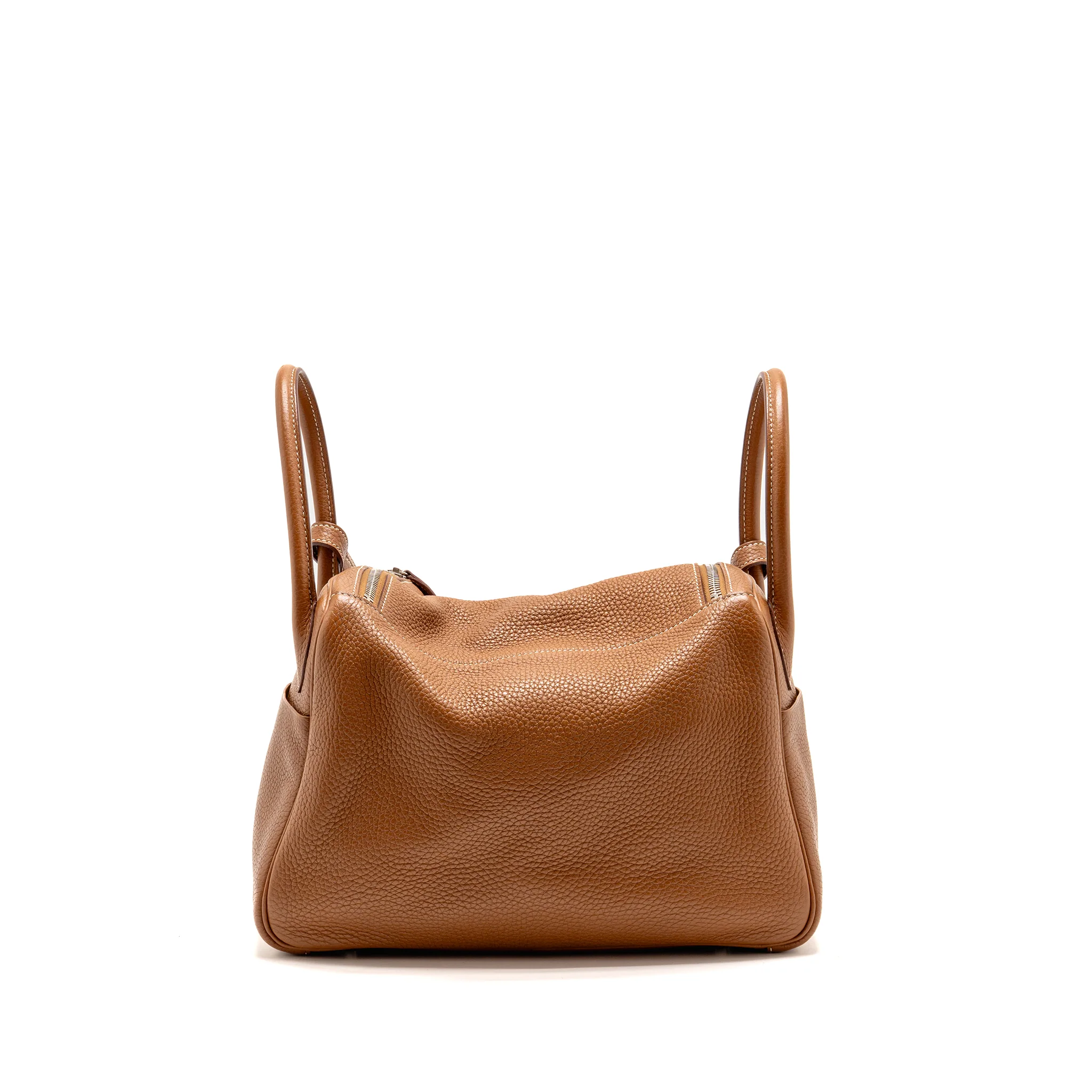 Hermes lindy 30 clemence gold SHW stamp T - Image 2