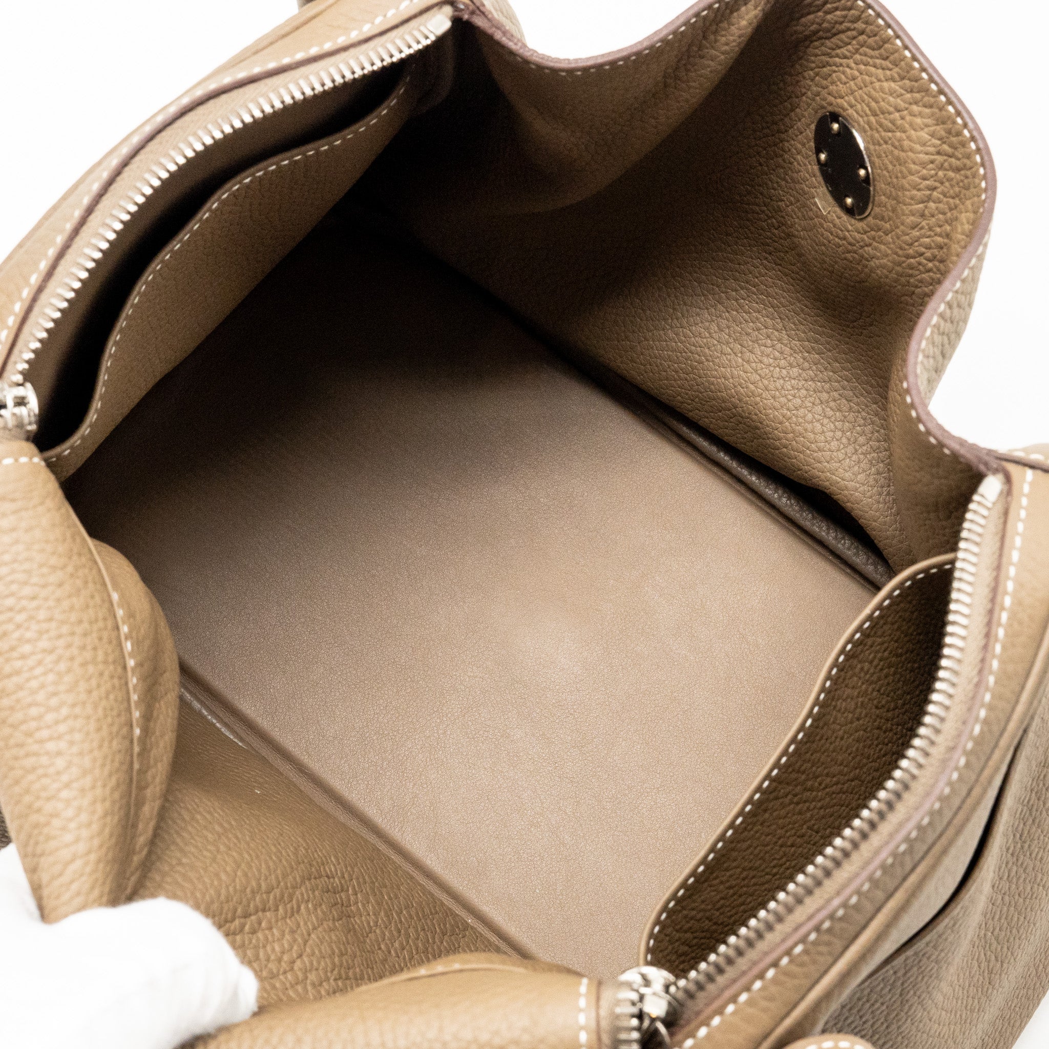 Hermes Lindy 30 Etoupe SHW stamp D - Image 15