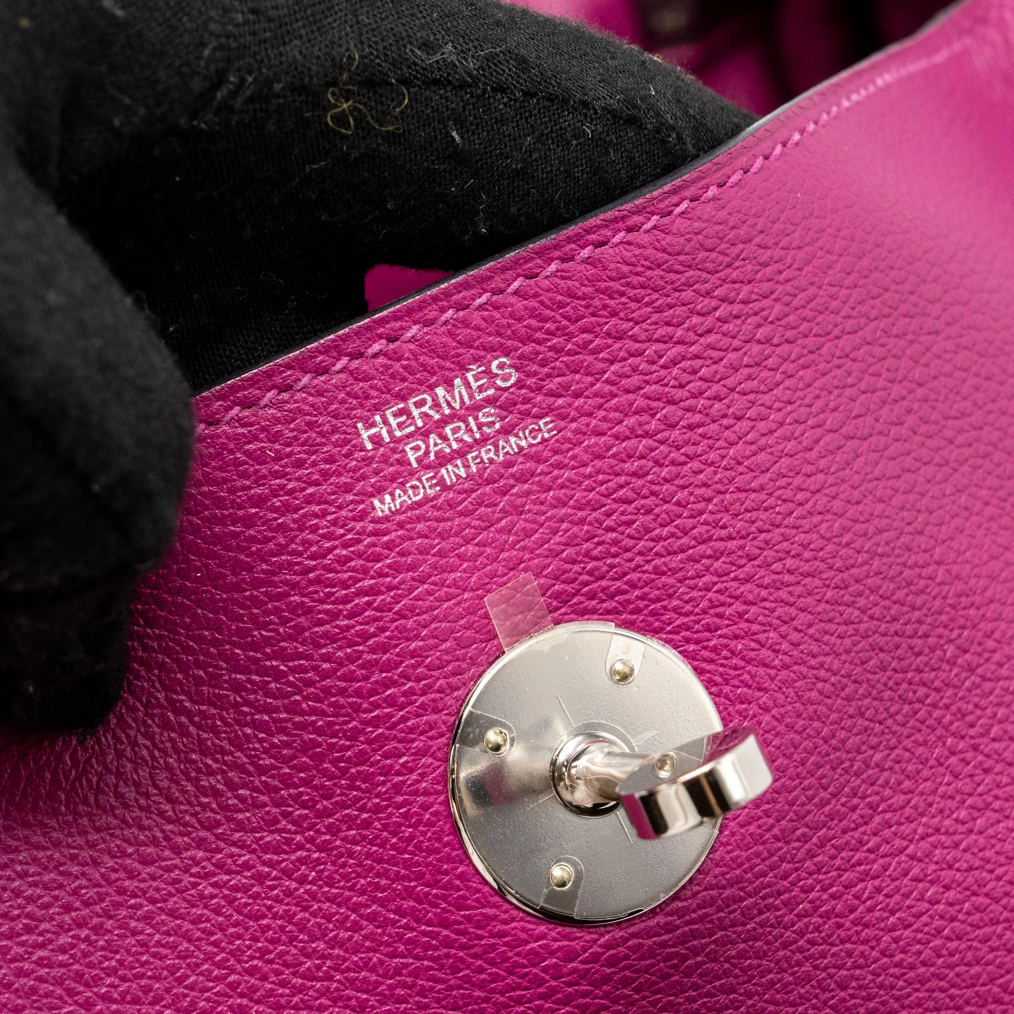Hermes Lindy 30 Evercolor L3 Rose Pourpre SHW Stamp A - Image 12