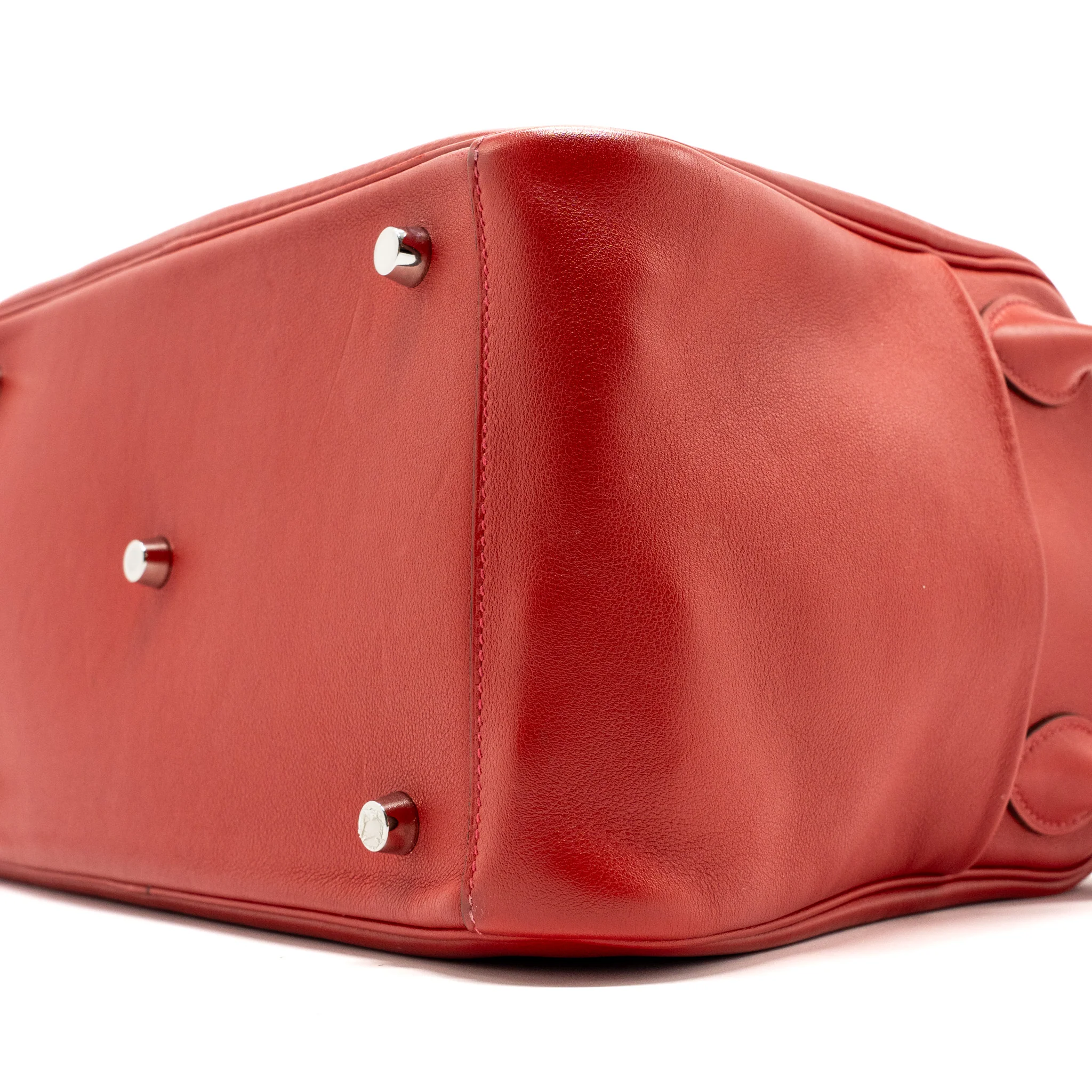 Hermes lindy 30 swift red SHW stamp X - Image 7